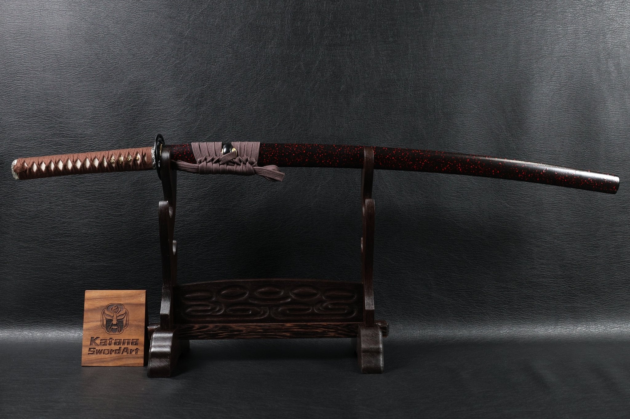 Katana Huo Series DragonSutra T10 Clay Tempered Blade with Choji Hamon | KatanaSwordArt Katana For Sale 2025