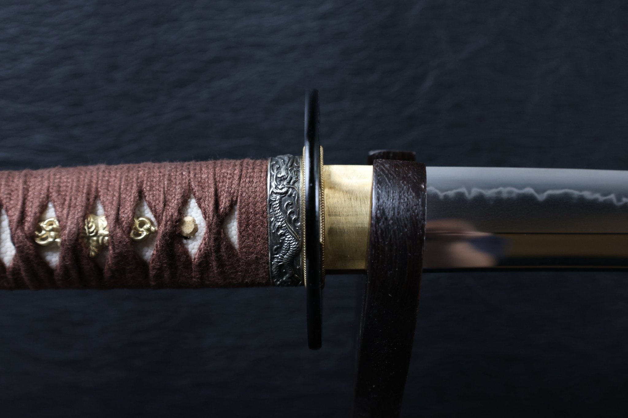 Katana DragonSutra T10 Clay Tempered Blade with Choji Hamon | KSA Huo | KSA Katana For Sale 2026