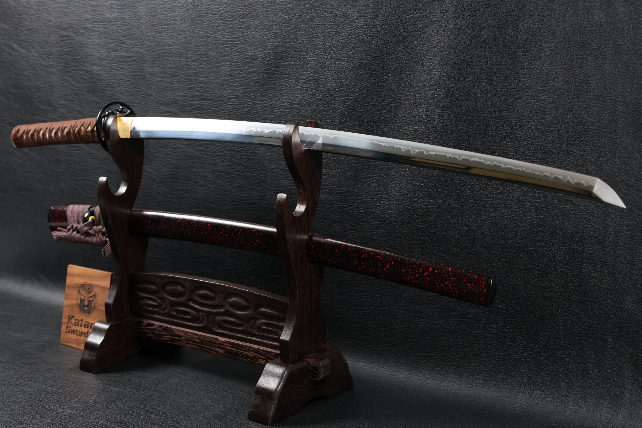 Katana DragonSutra T10 Clay Tempered Blade with Choji Hamon | KSA Huo | KSA Katana For Sale 2026