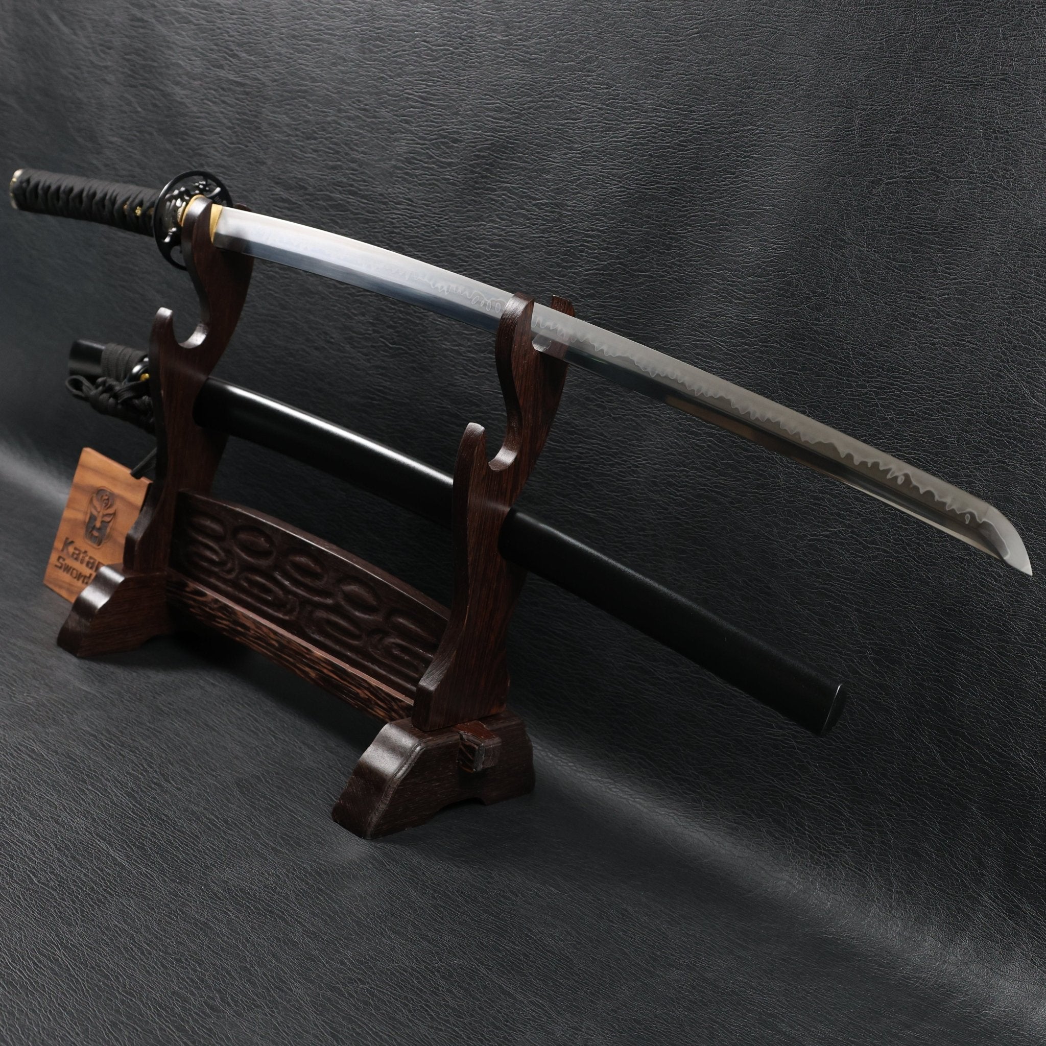 Katana MantraVine T10 Clay Tempered Blade with Choji Hamon | KSA Huo | KatanaSwordArt Katana For Sale 2026