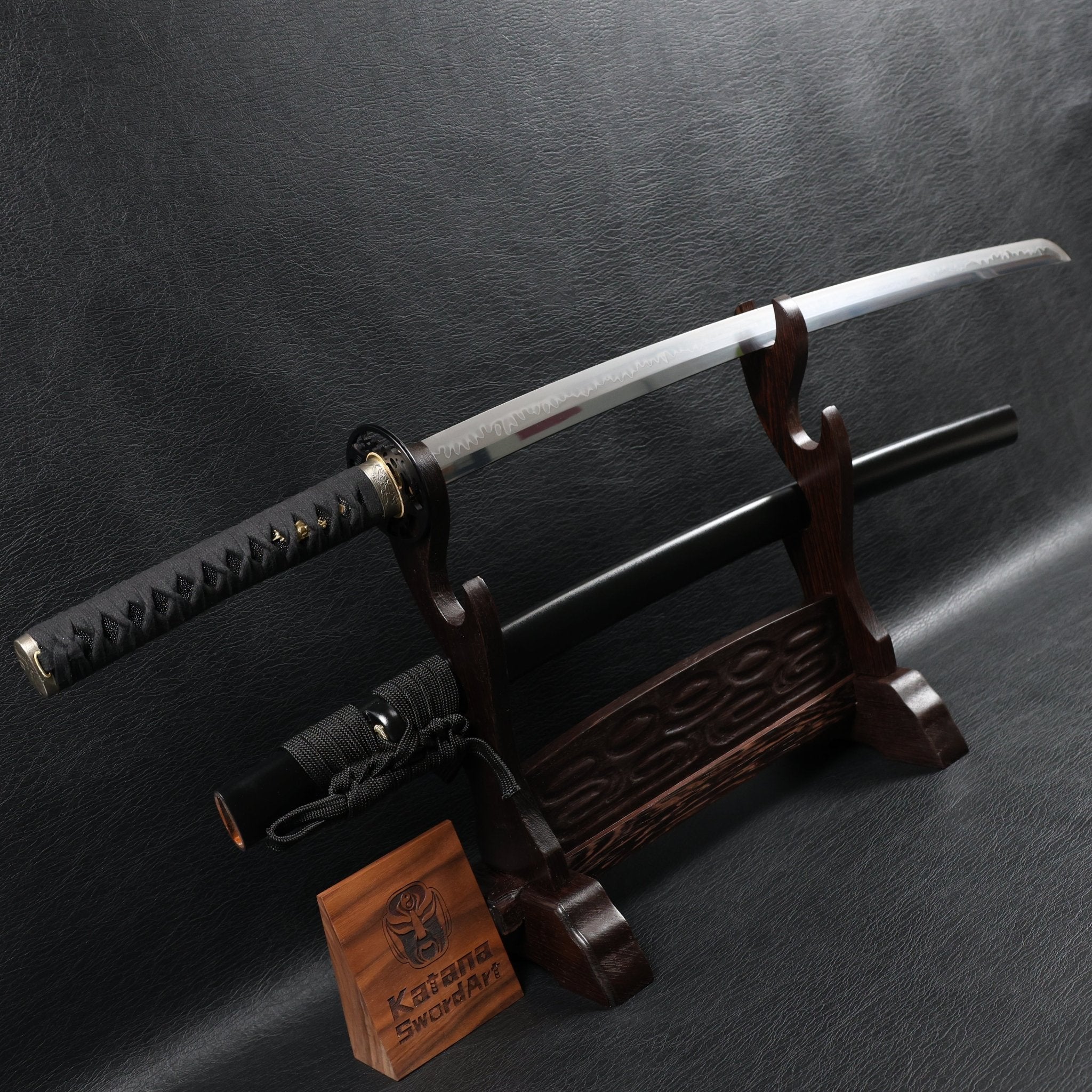 Katana Huo Series MantraVine T10 Clay Tempered Blade with Choji Hamon | KatanaSwordArt Katana For Sale 2025