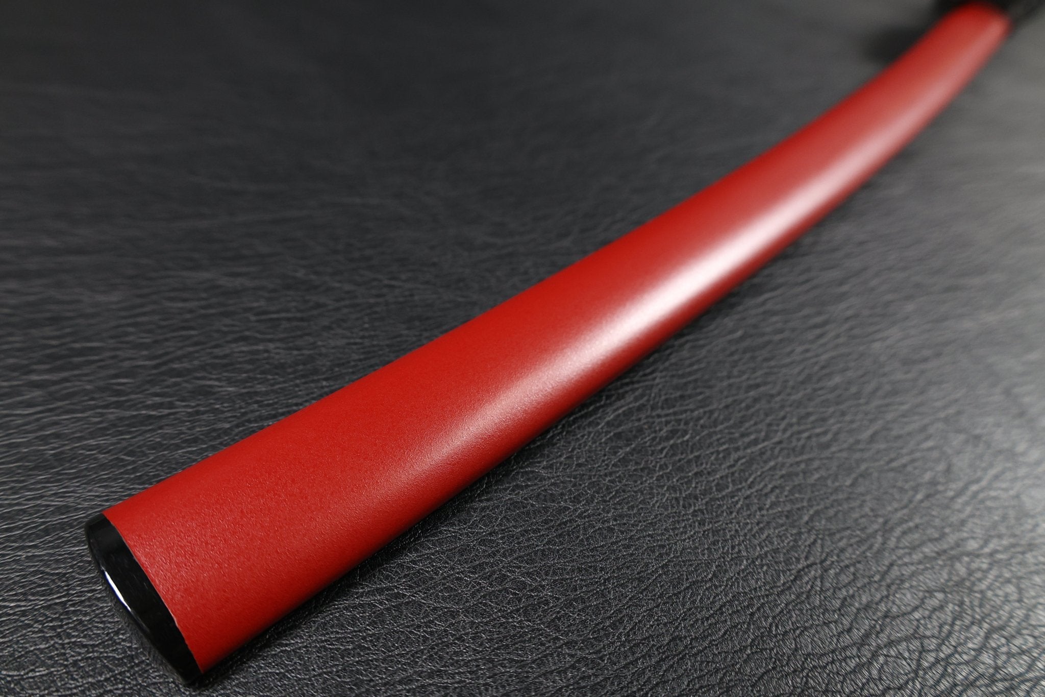 Katana ScarletBloom T10 Clay Tempered Blade with Red Ishime Saya | KSA Huo | KSA Katana For Sale 2026