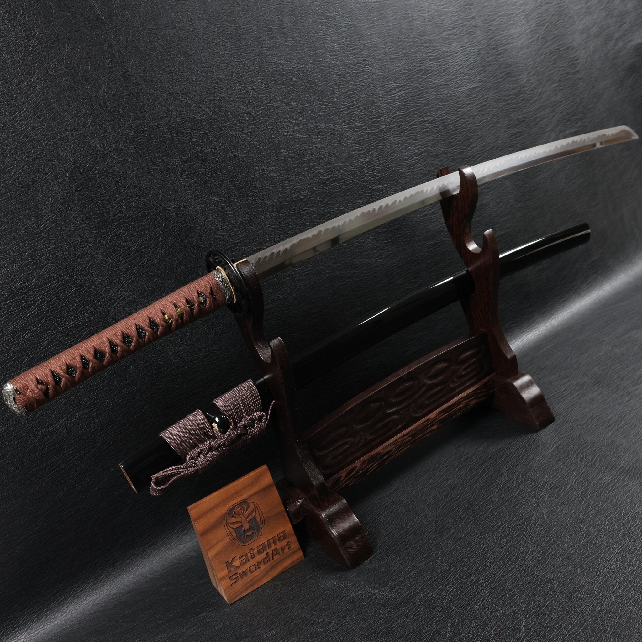 Katana Huo Series SutraCurrent T10 Clay Tempered Blade with Choji Hamon | KatanaSwordArt Katana For Sale 2025