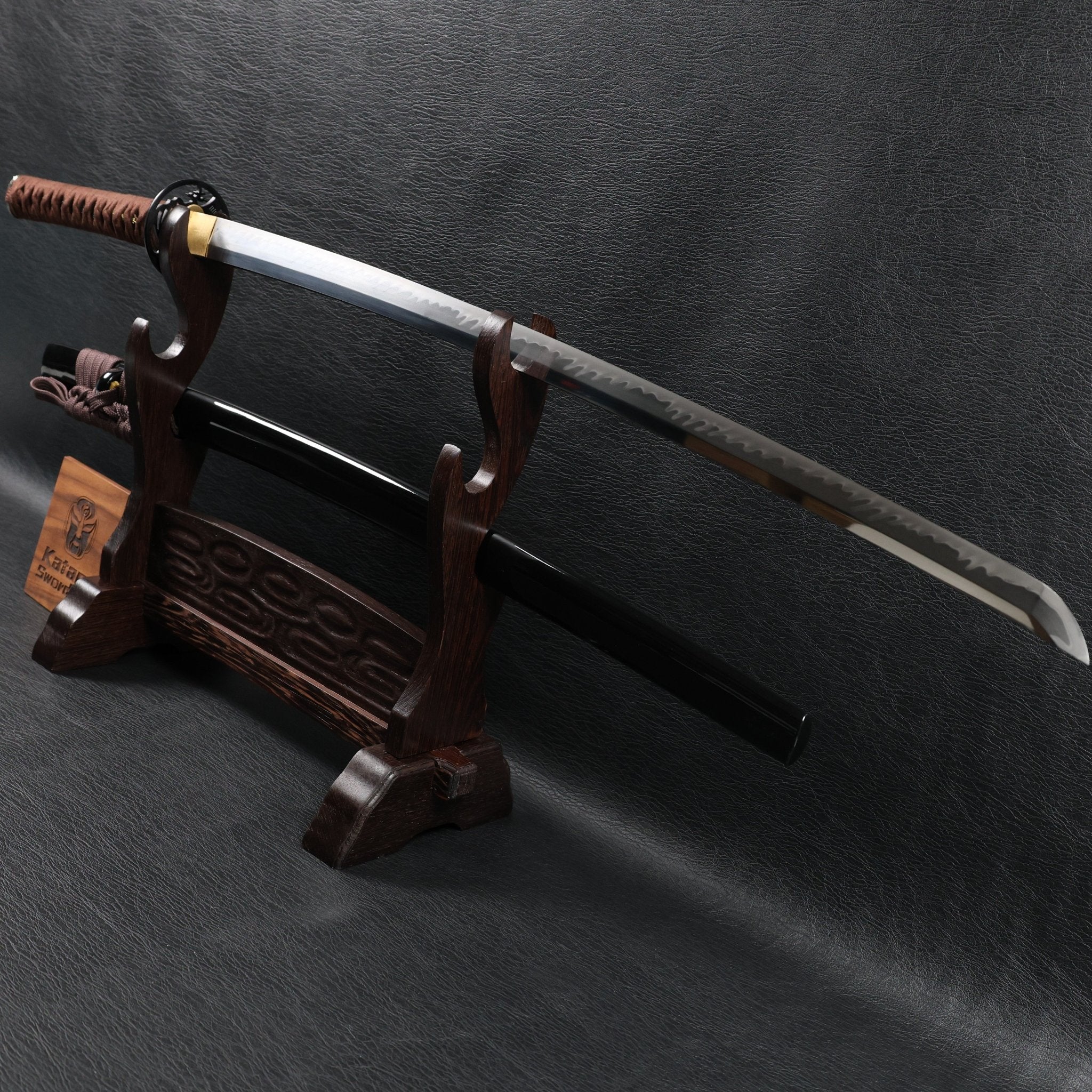 Katana Huo Series SutraCurrent T10 Clay Tempered Blade with Choji Hamon | KatanaSwordArt Katana For Sale 2025