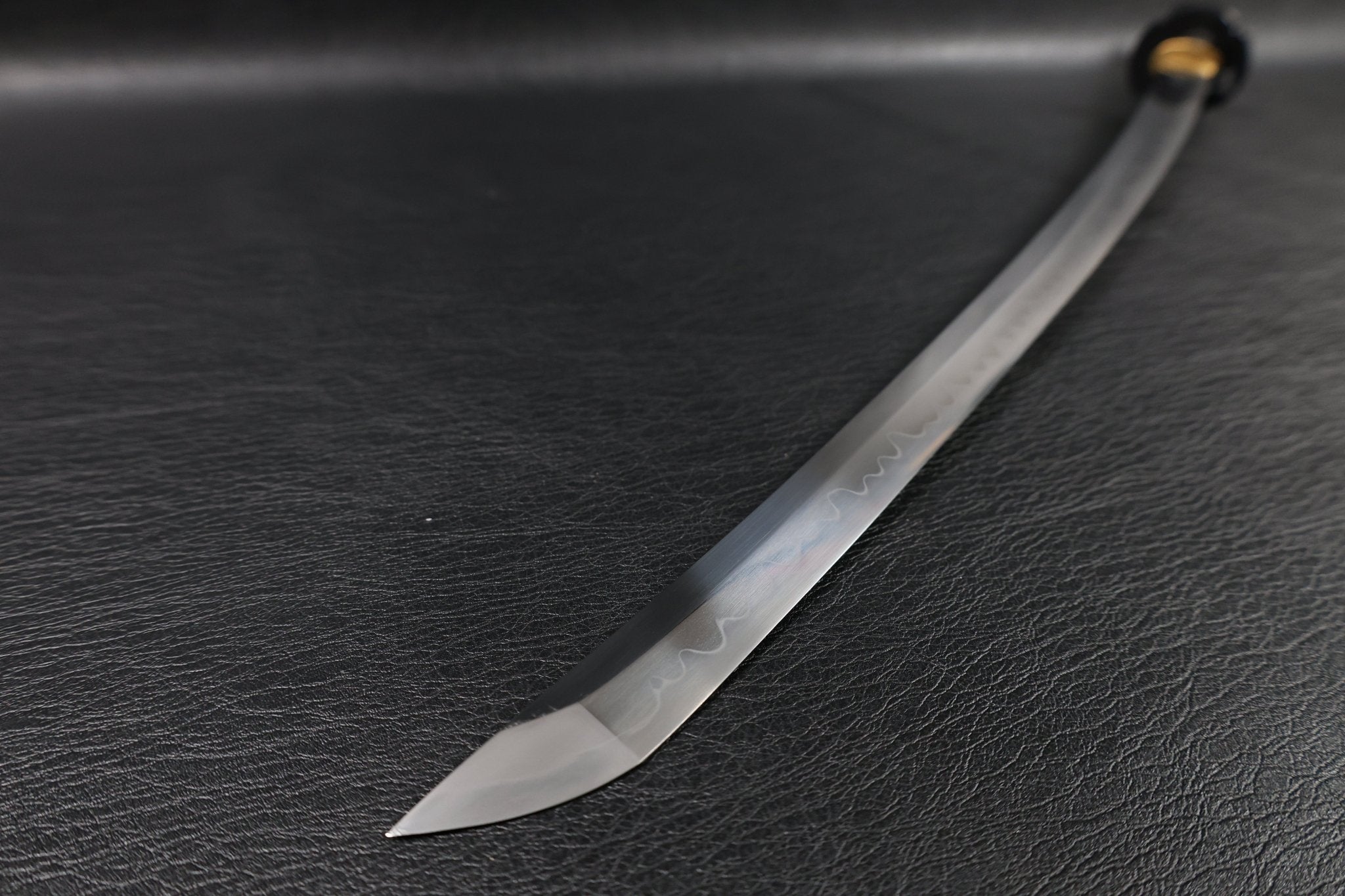 Katana VajraAxe T10 Clay Tempered Blade with Sanbonsugi Hamon | KSA Huo | KSA Katana For Sale 2026