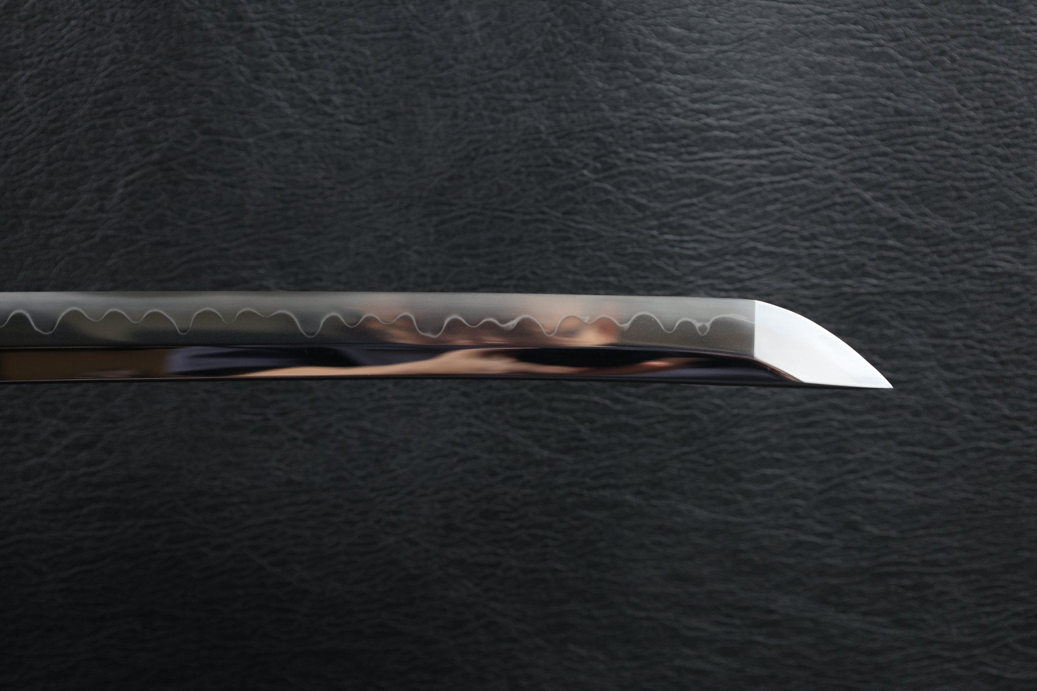 Katana VajraAxe T10 Clay Tempered Blade with Sanbonsugi Hamon | KSA Huo | KSA Katana For Sale 2026
