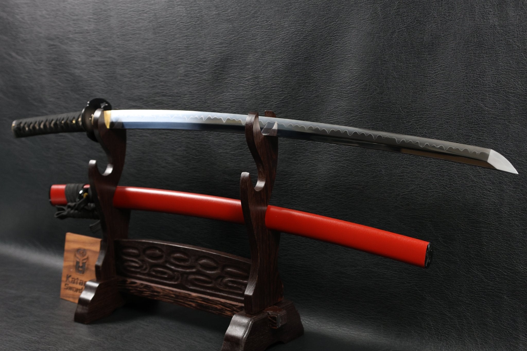 Katana VajraAxe T10 Clay Tempered Blade with Sanbonsugi Hamon | KSA Huo | KSA Katana For Sale 2026