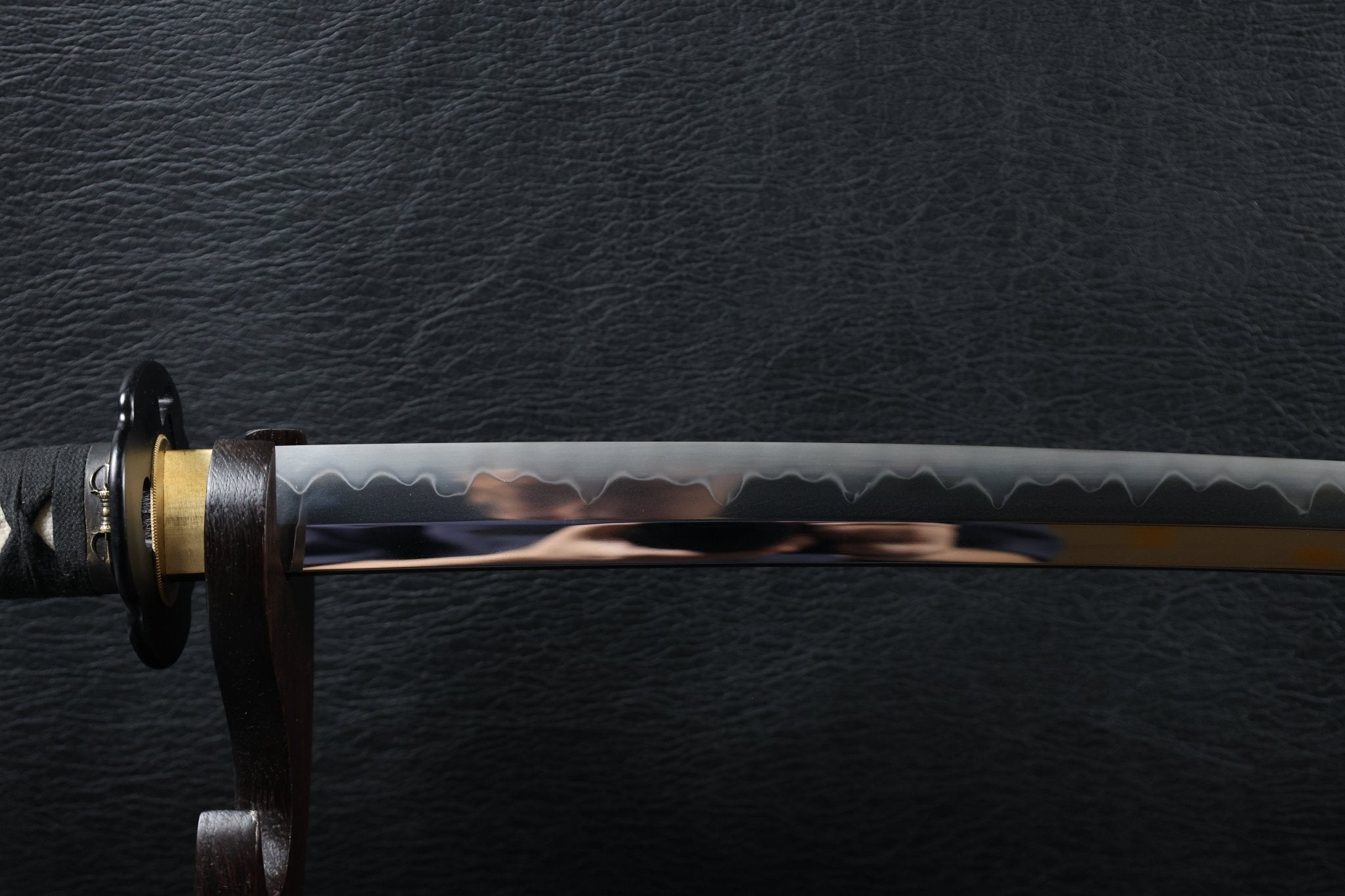 Katana VajraAxe T10 Clay Tempered Blade with Sanbonsugi Hamon | KSA Huo | KSA Katana For Sale 2026