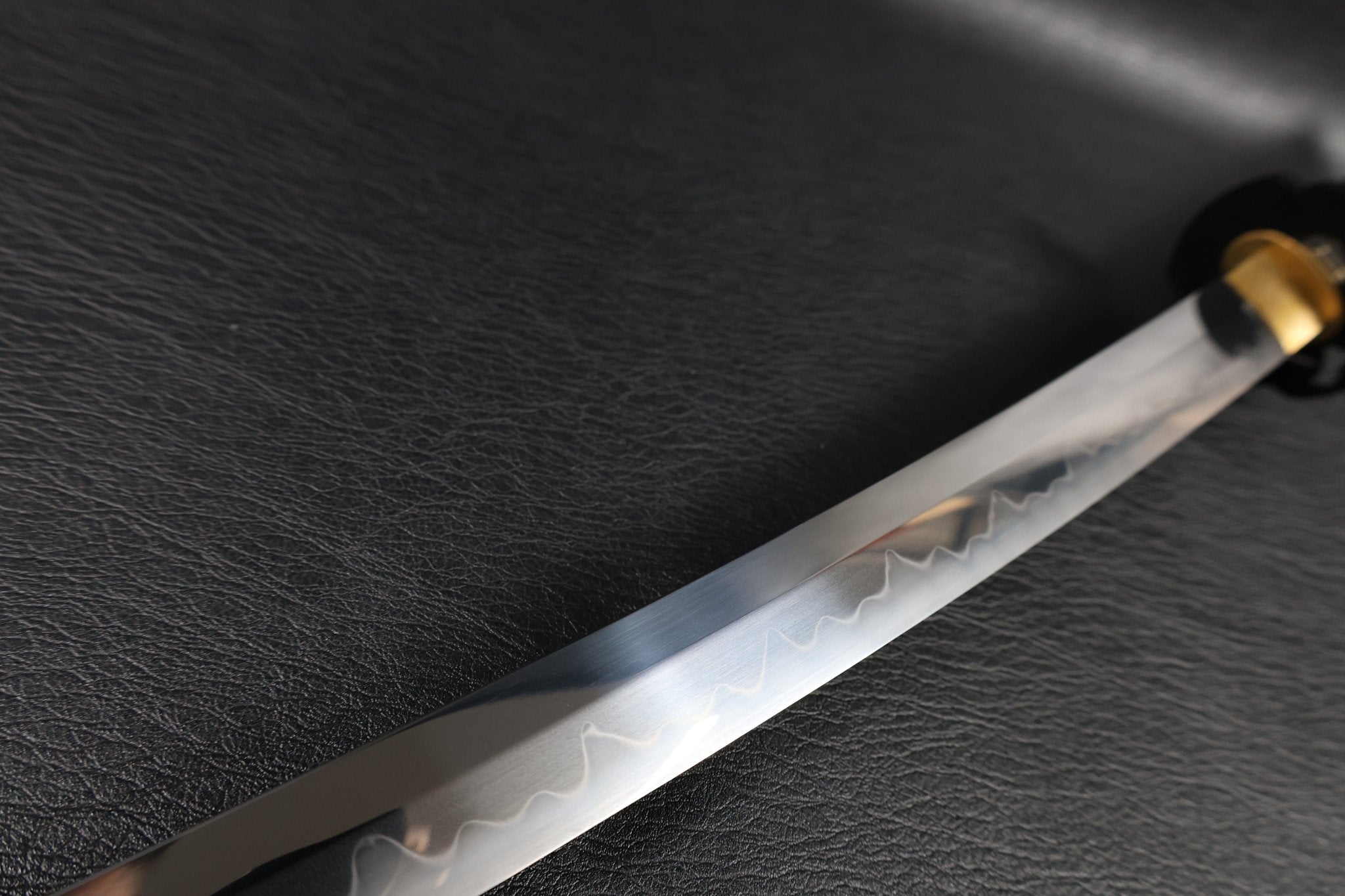 Katana VajraAxe T10 Clay Tempered Blade with Sanbonsugi Hamon | KSA Huo | KSA Katana For Sale 2026