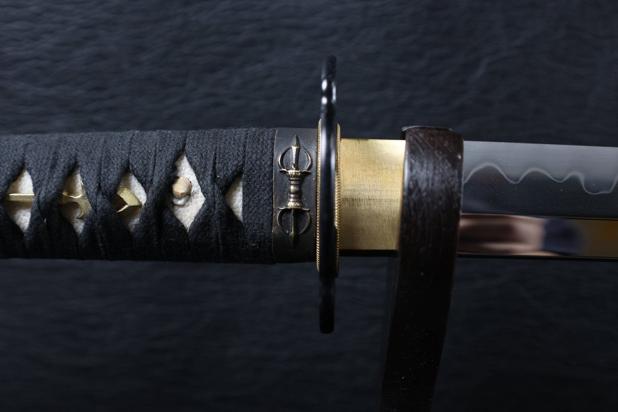 Katana VajraAxe T10 Clay Tempered Blade with Sanbonsugi Hamon | KSA Huo | KSA Katana For Sale 2026