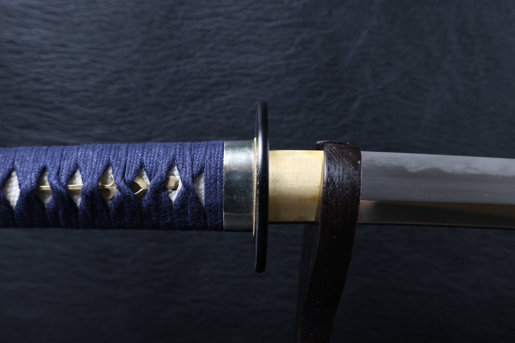 Katana WheelArc T10 Clay Tempered Blade with Black Gloss Saya | KSA Huo | KSA Katana For Sale 2026