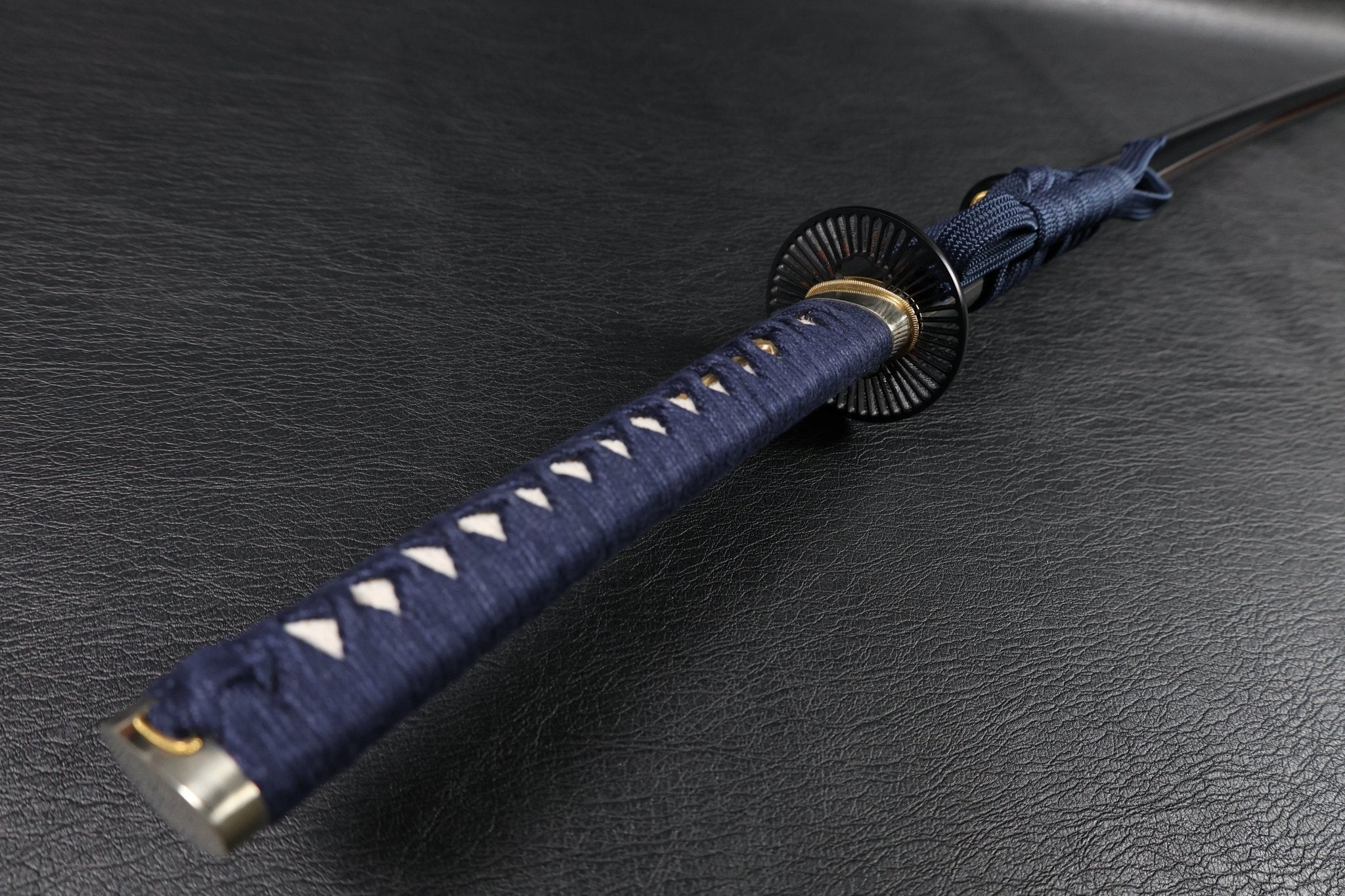 Katana WheelArc T10 Clay Tempered Blade with Black Gloss Saya | KSA Huo | KSA Katana For Sale 2026
