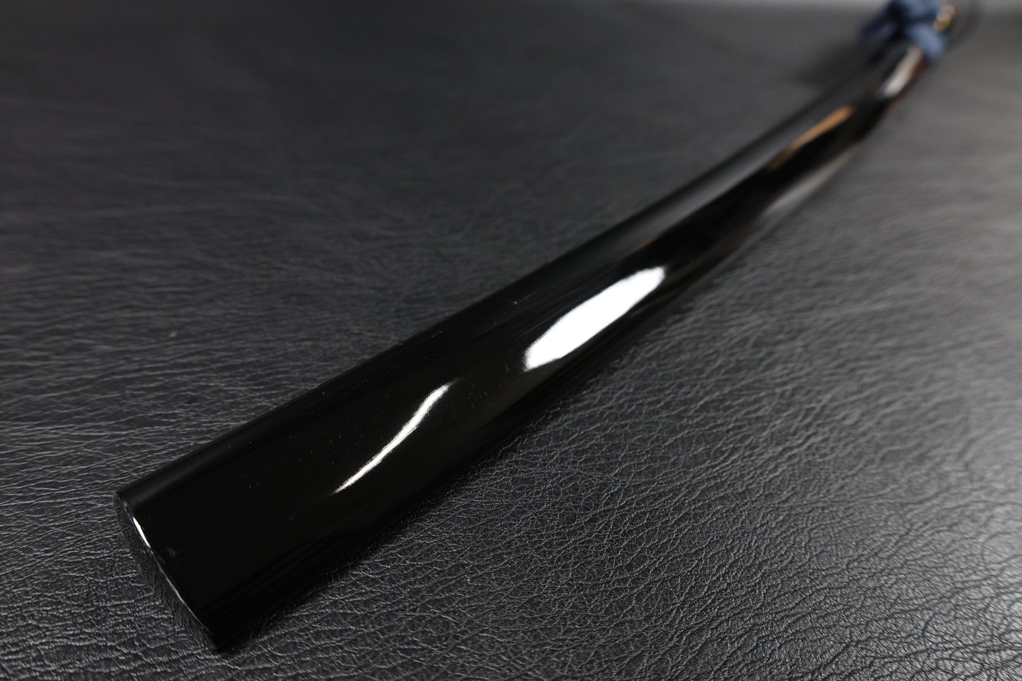 Katana WheelArc T10 Clay Tempered Blade with Black Gloss Saya | KSA Huo | KSA Katana For Sale 2026