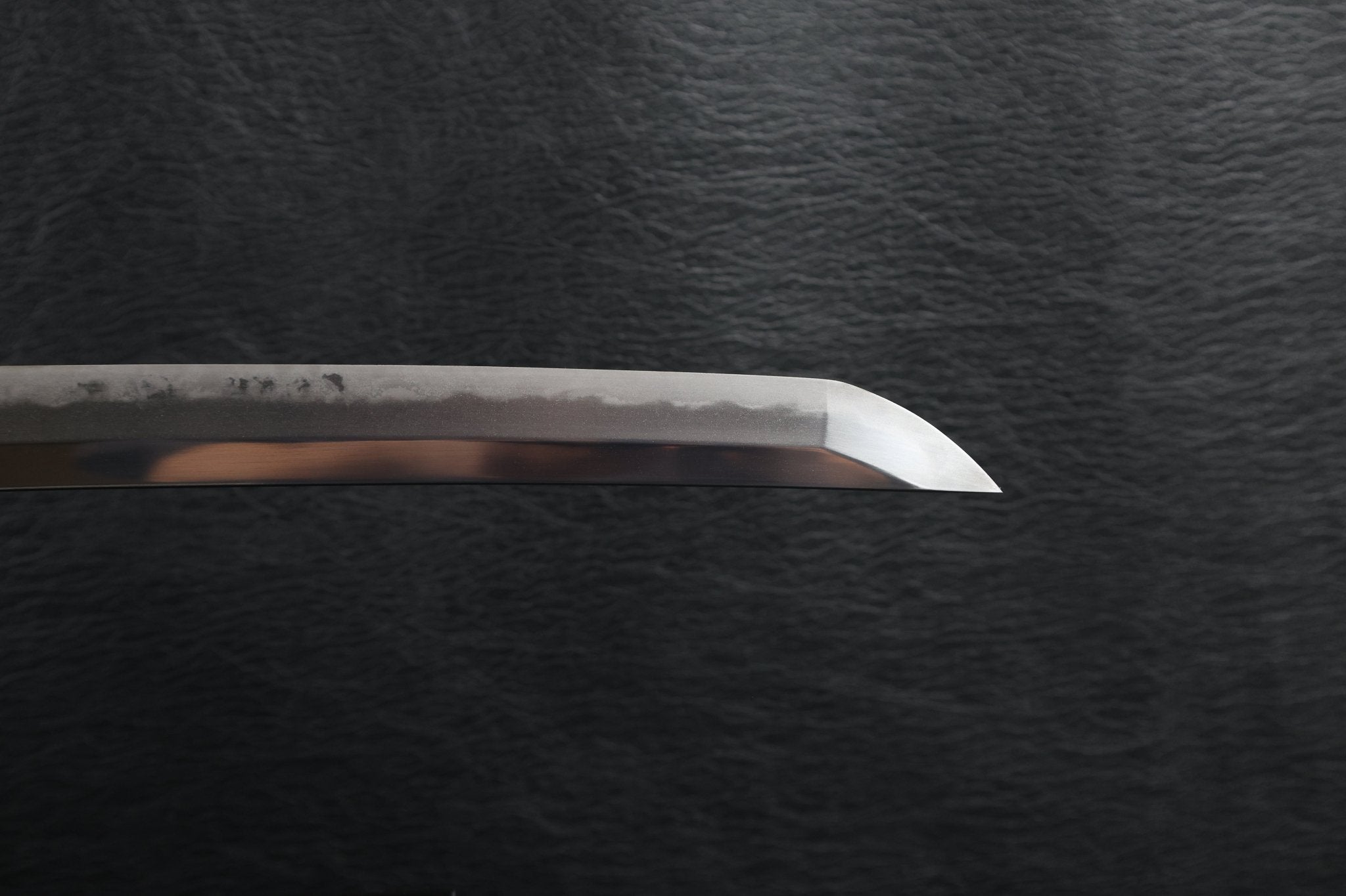 Katana WheelArc T10 Clay Tempered Blade with Black Gloss Saya | KSA Huo | KSA Katana For Sale 2026