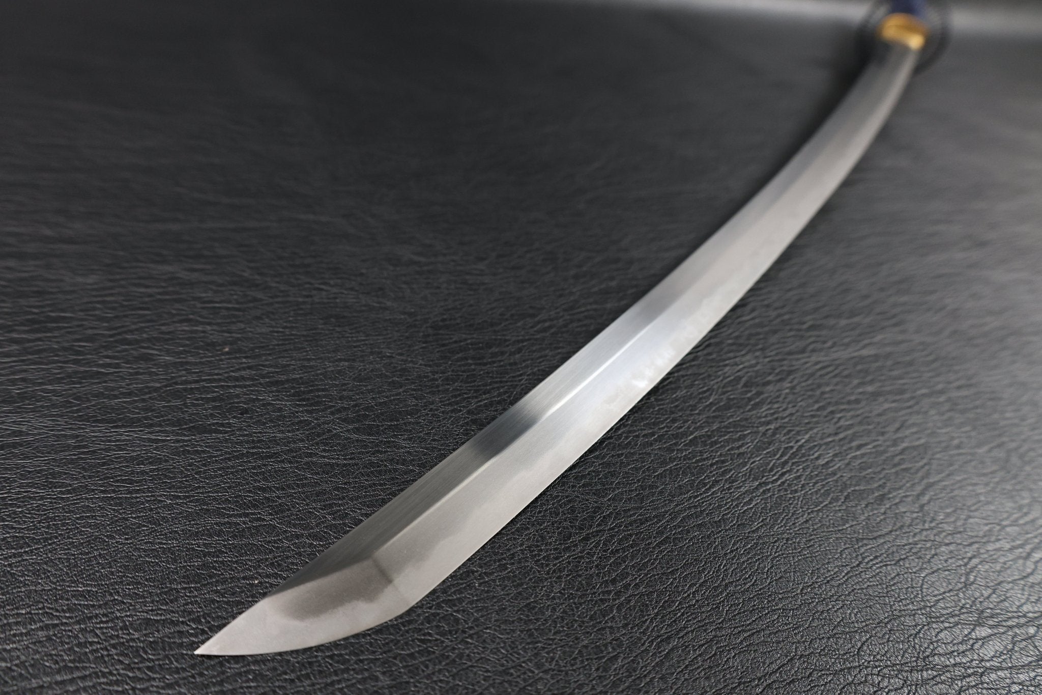 Katana WheelArc T10 Clay Tempered Blade with Black Gloss Saya | KSA Huo | KSA Katana For Sale 2026