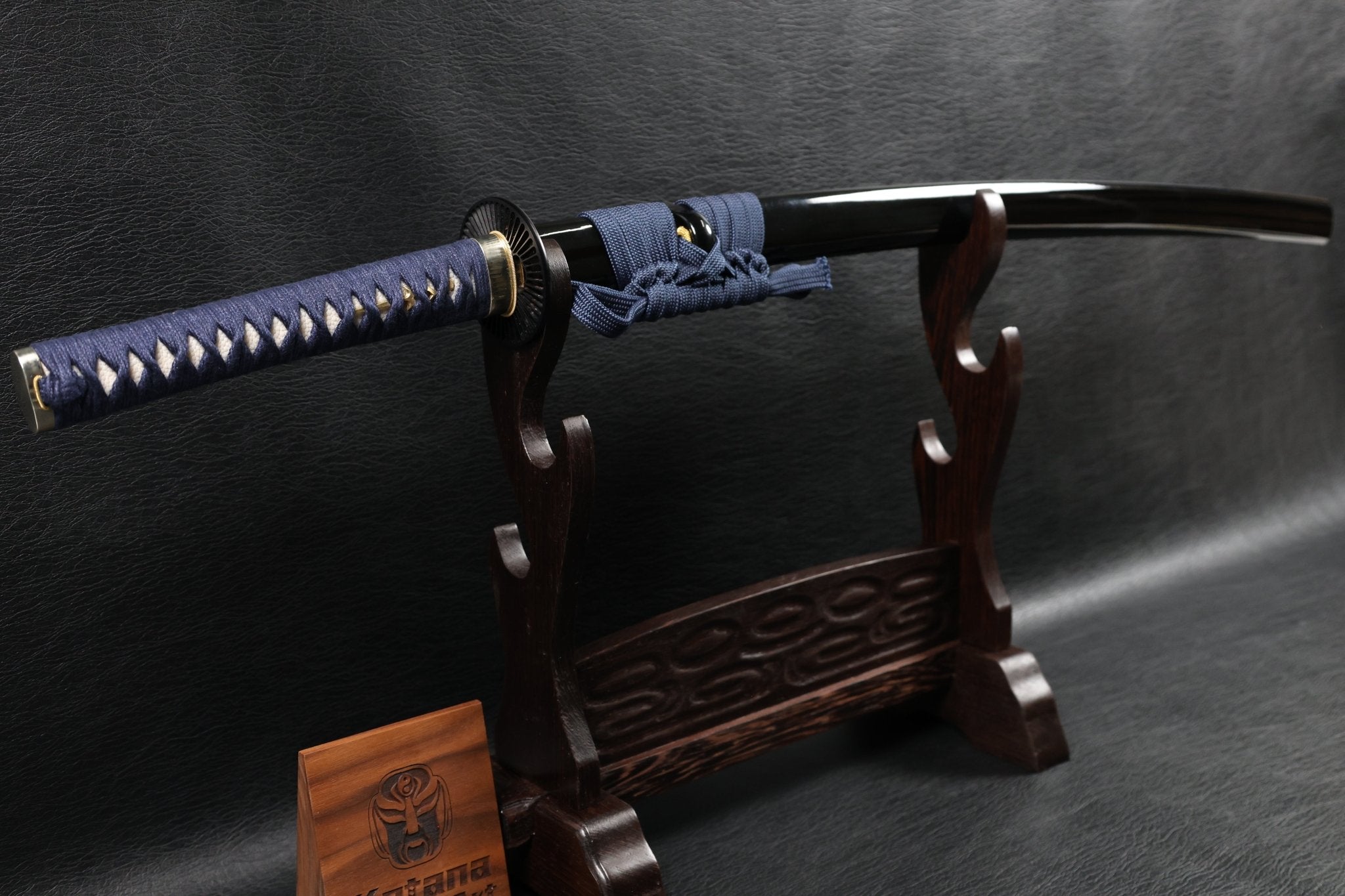 Katana WheelArc T10 Clay Tempered Blade with Black Gloss Saya | KSA Huo | KSA Katana For Sale 2026