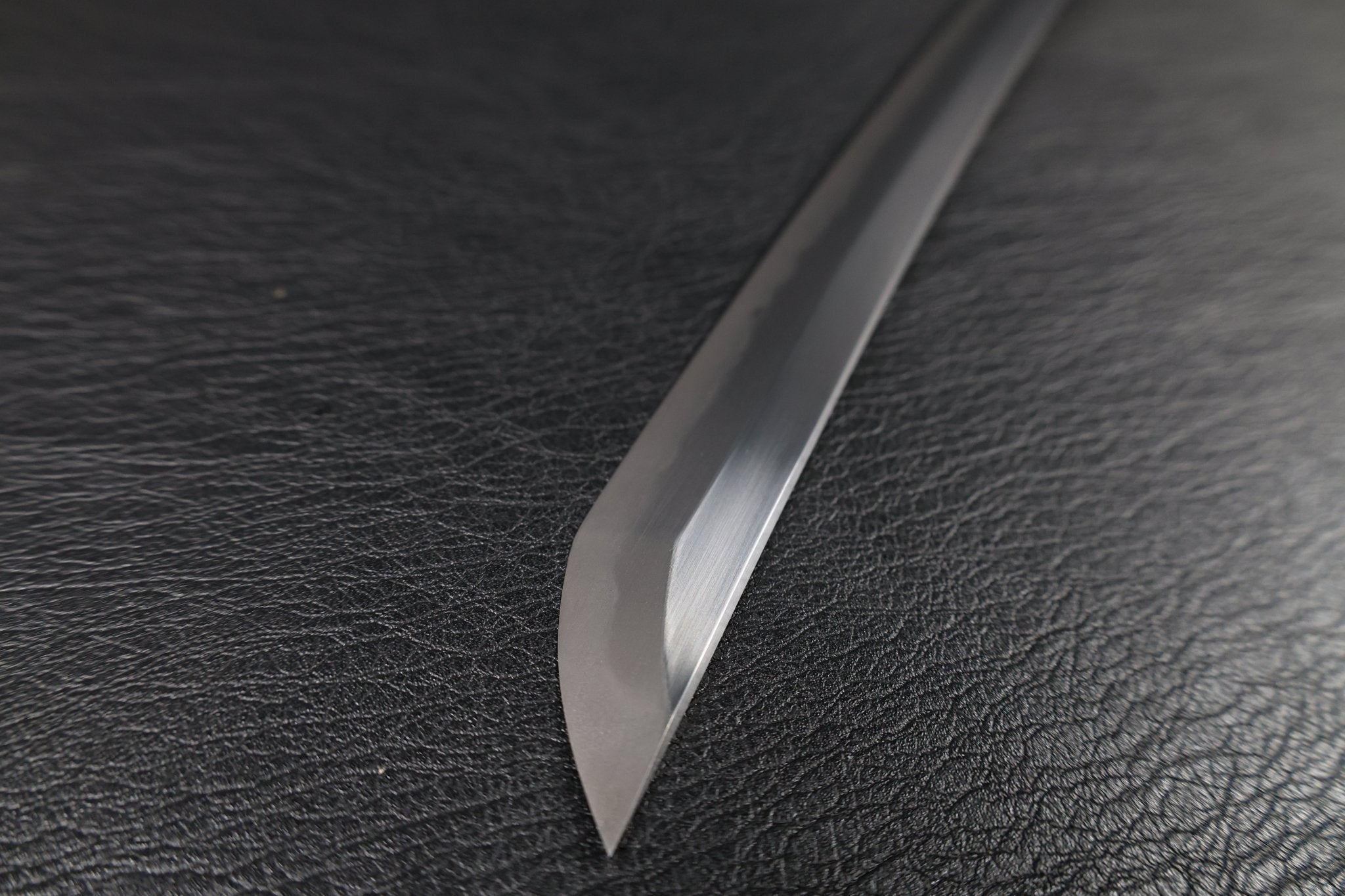 Katana WheelArc T10 Clay Tempered Blade with Black Gloss Saya | KSA Huo | KSA Katana For Sale 2026