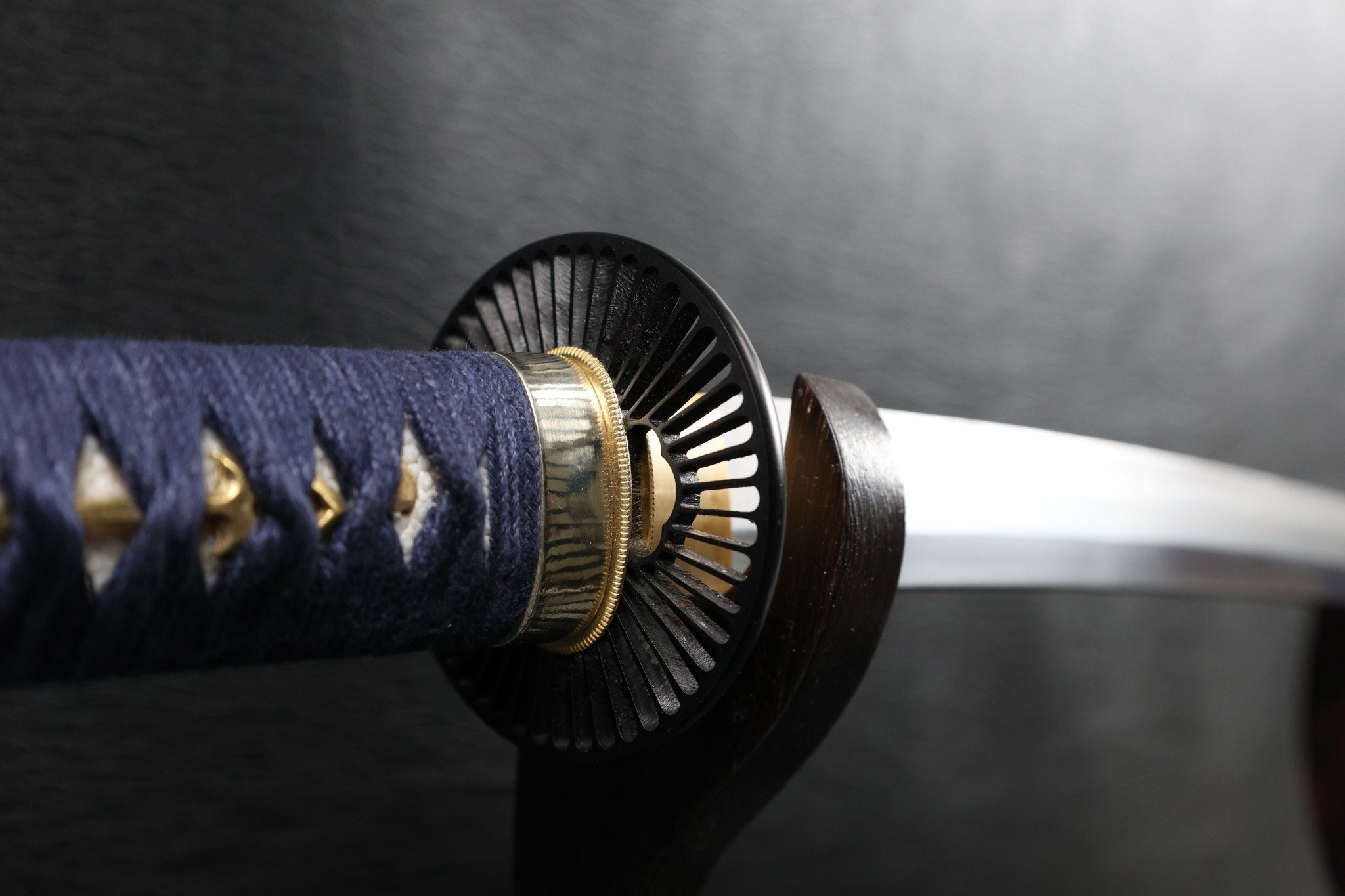Katana WheelArc T10 Clay Tempered Blade with Black Gloss Saya | KSA Huo | KSA Katana For Sale 2026