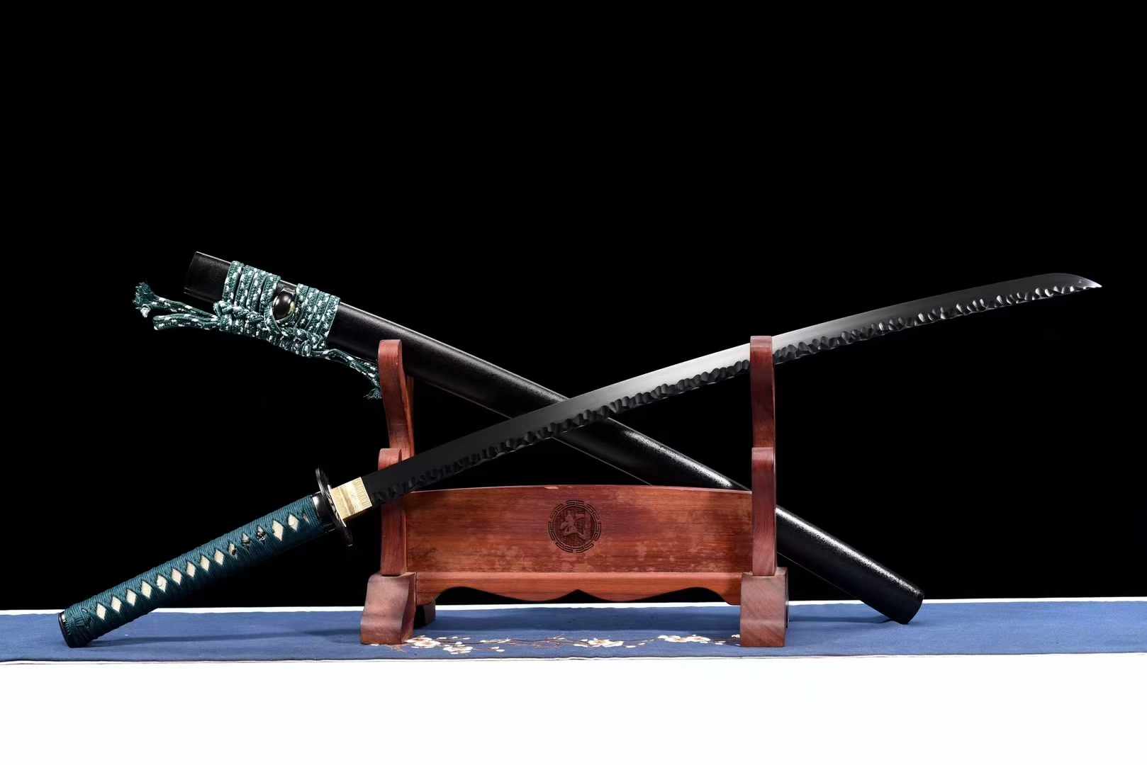 Katana JianYu High Carbon Steel Black Blade 箭羽 | KatanaSwordArt Katana For Sale 2025