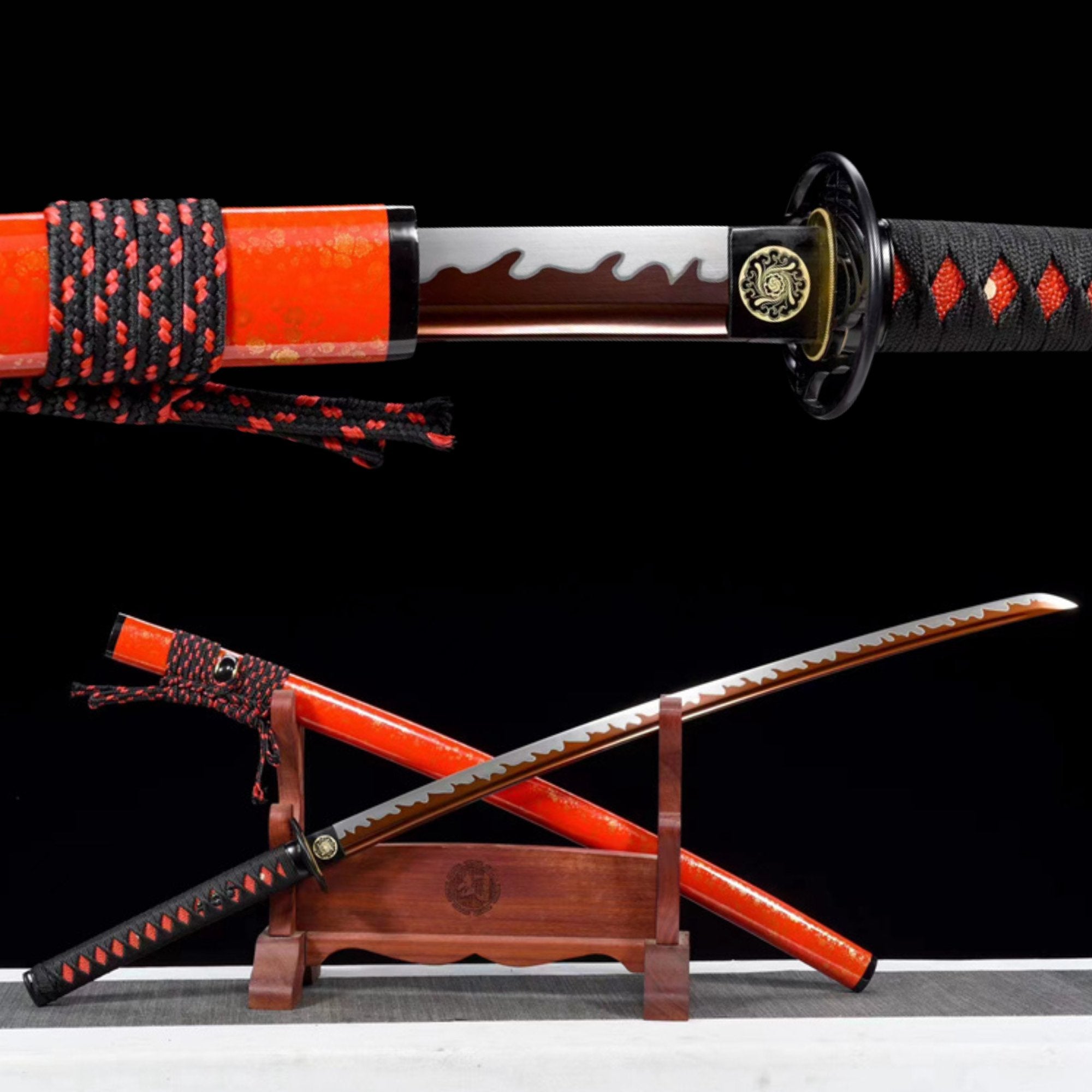 Katana Jinghong Manganese Steel Red Blade 驚虹 | KatanaSwordArt Katana For Sale 2025