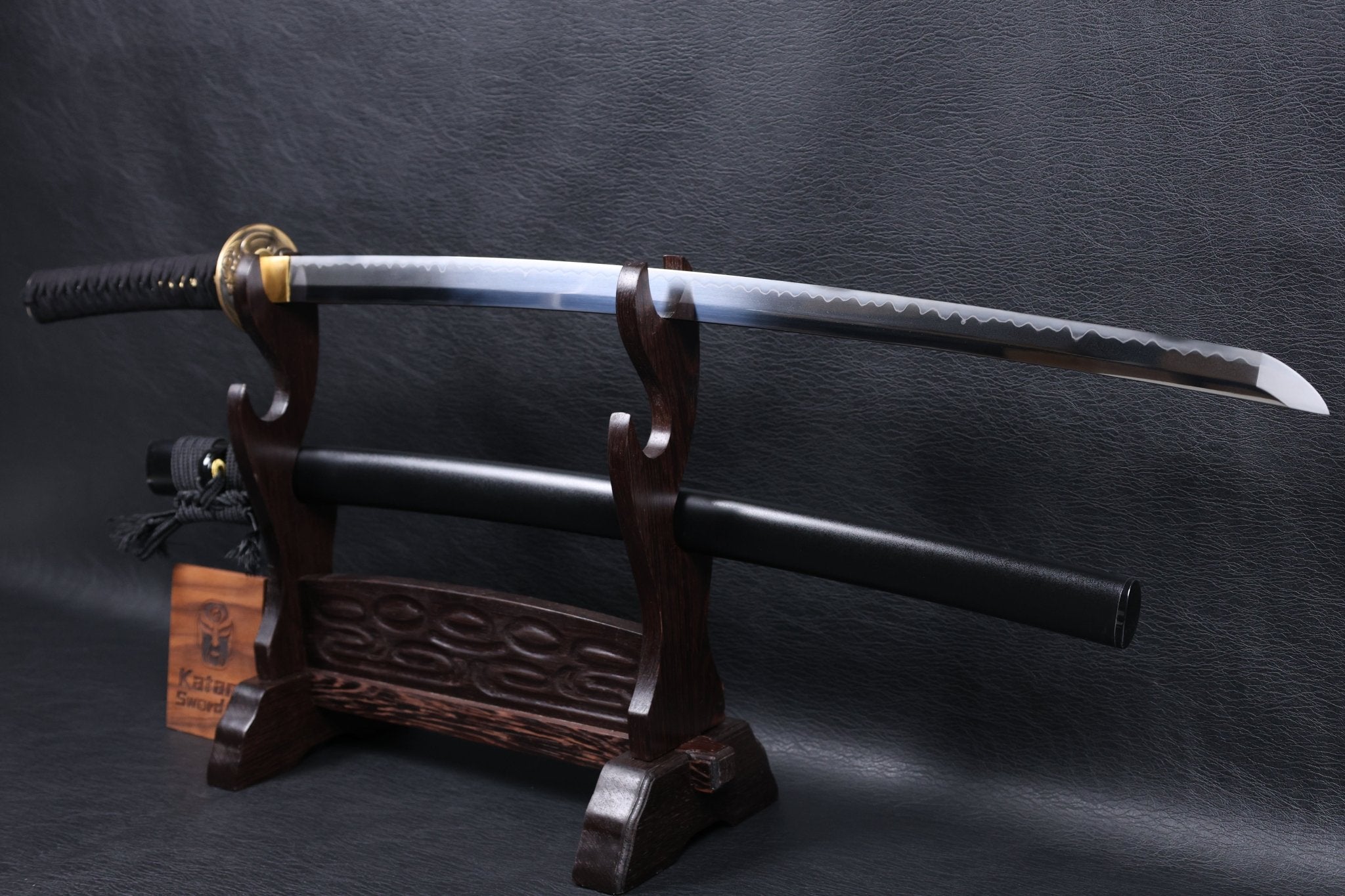 Katana Kanbei T10 Clay Tempered Blade with Sanbonsugi Hamon | KSA Huo | KSA Katana For Sale 2026