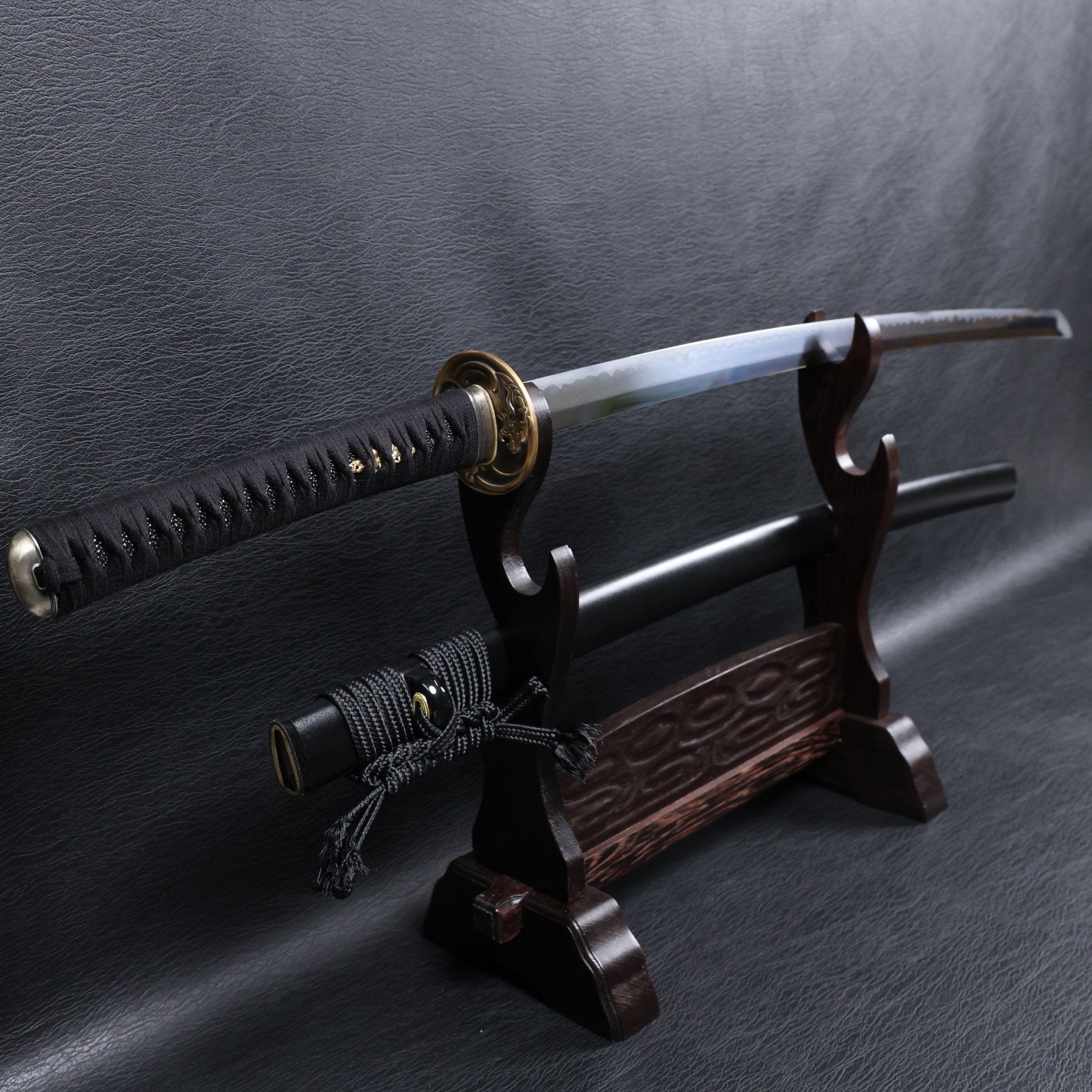 Katana Kanbei T10 Clay Tempered Blade with Sanbonsugi Hamon | KSA Huo | KSA Katana For Sale 2026