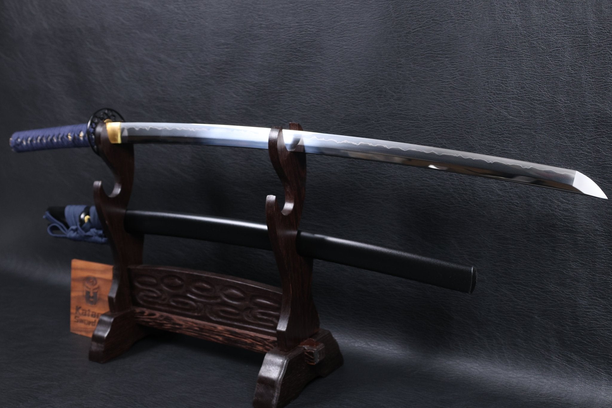 Katana Katsuie T10 Clay Tempered Blade with Niku Convex Geometry | KSA Huo | KSA Katana For Sale 2026