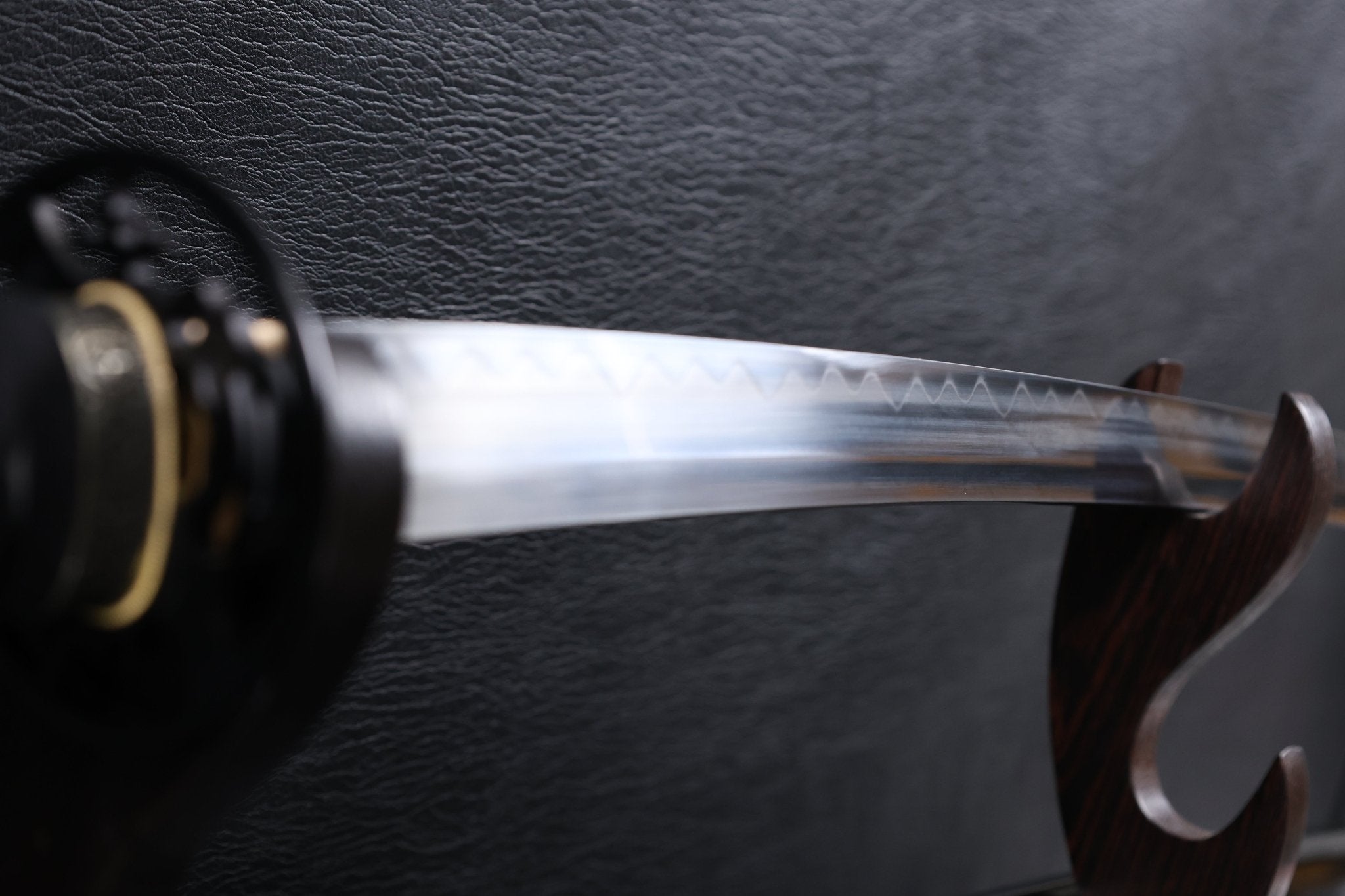 Katana Kiyomasa T10 Clay Tempered Blade with Notare Wave Hamon | KSA Huo | KSA Katana For Sale 2026