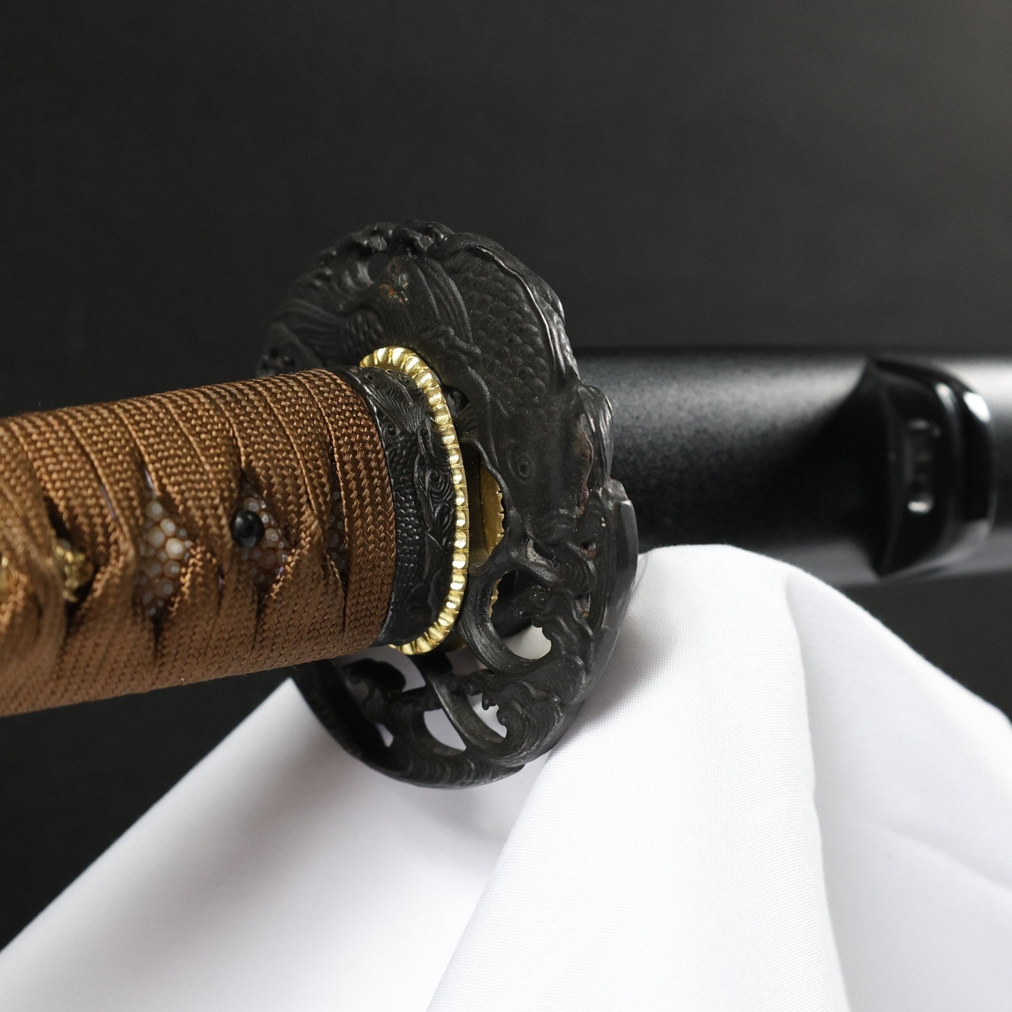 Katana Koi Stone Maru Blade Suiboku Koshirae 锦石 | TangGu Sword | TangGu Sword Katana For Sale 2026
