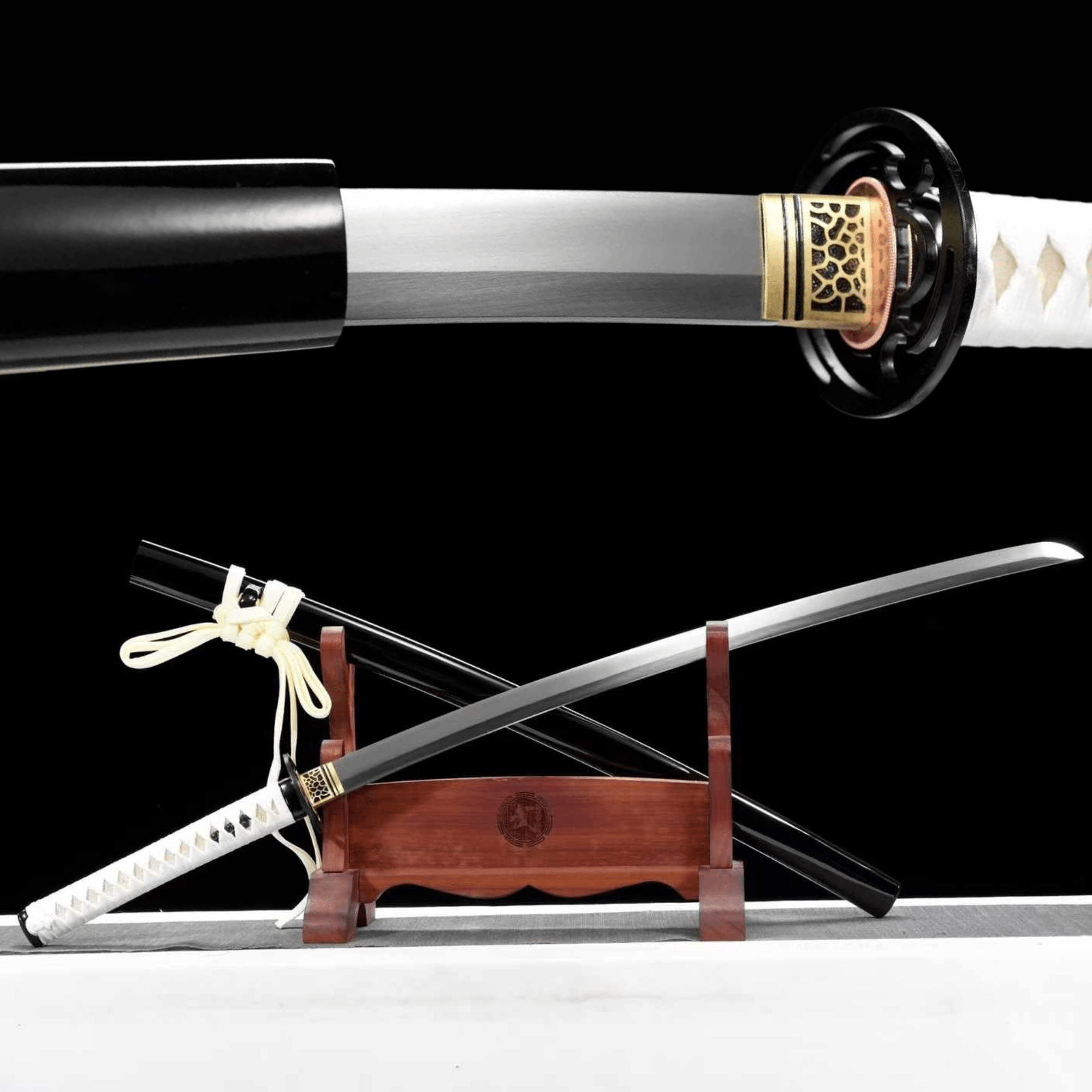 Katana LieHu Spring Steel Black Saya 獵狐 | KatanaSwordArt Katana For Sale 2025