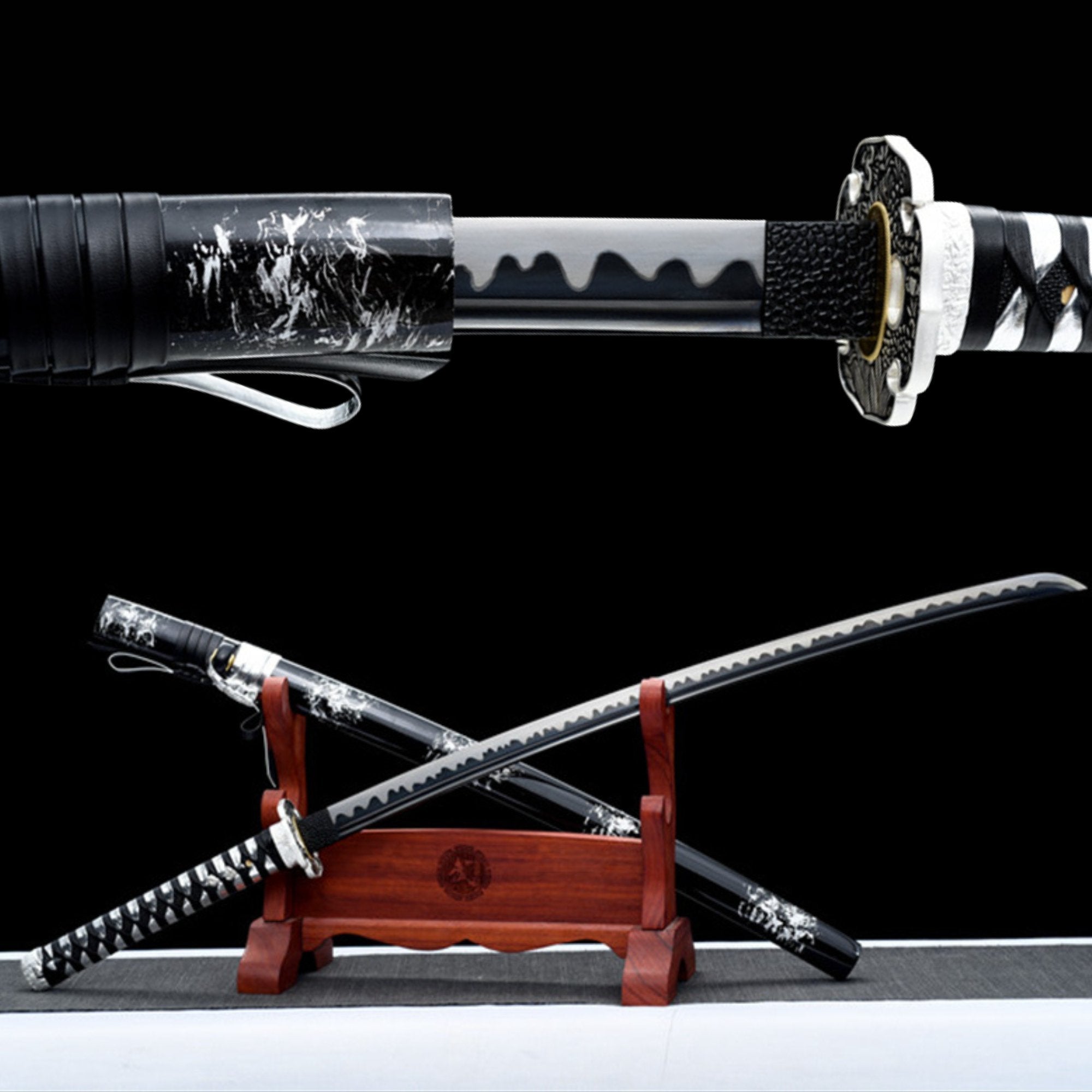 Katana LingHan Manganese Steel Black Blade 淩寒 | KatanaSwordArt Katana For Sale 2025