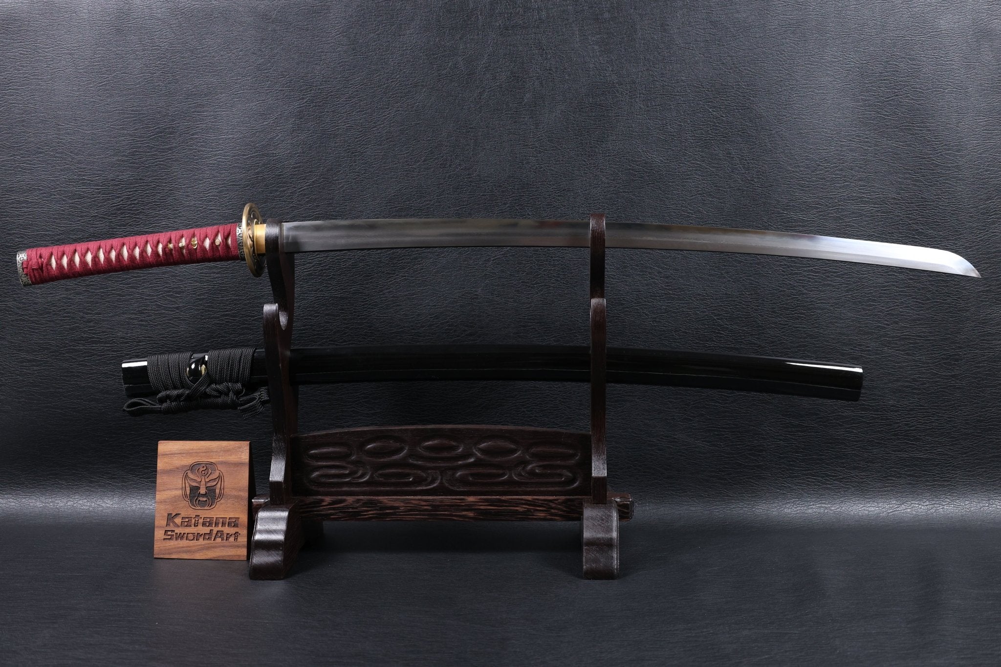 Katana Masamune Folded Steel Clay Tempered Blade with Notare Wave Hamon | KSA Hua | KSA Katana For Sale 2026