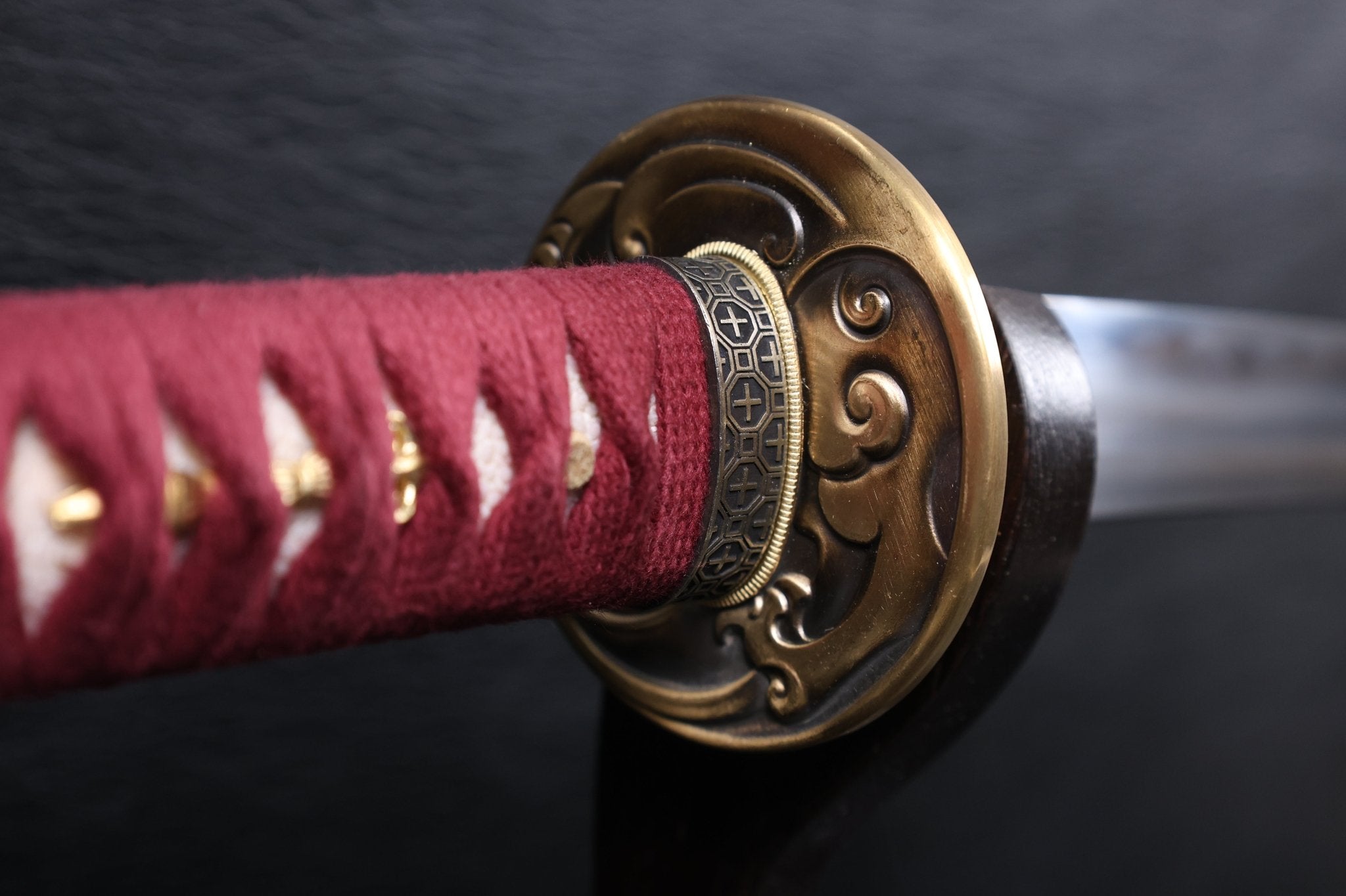 Katana Masamune Folded Steel Clay Tempered Blade with Notare Wave Hamon | KSA Hua | KSA Katana For Sale 2026