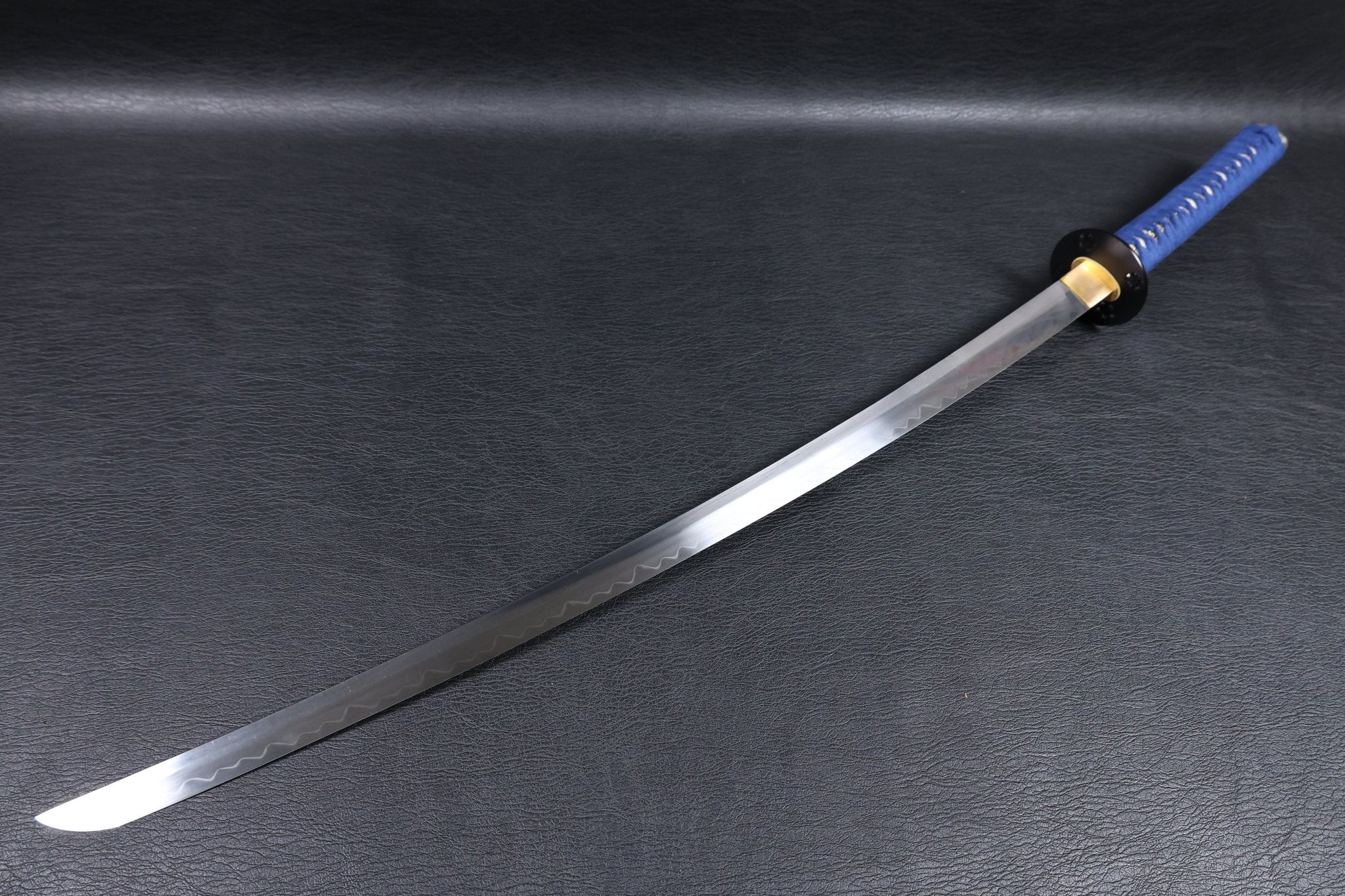Katana Masashige T10 Clay Tempered Blade with Notare Wave Hamon | KSA Huo | KSA Katana For Sale 2026