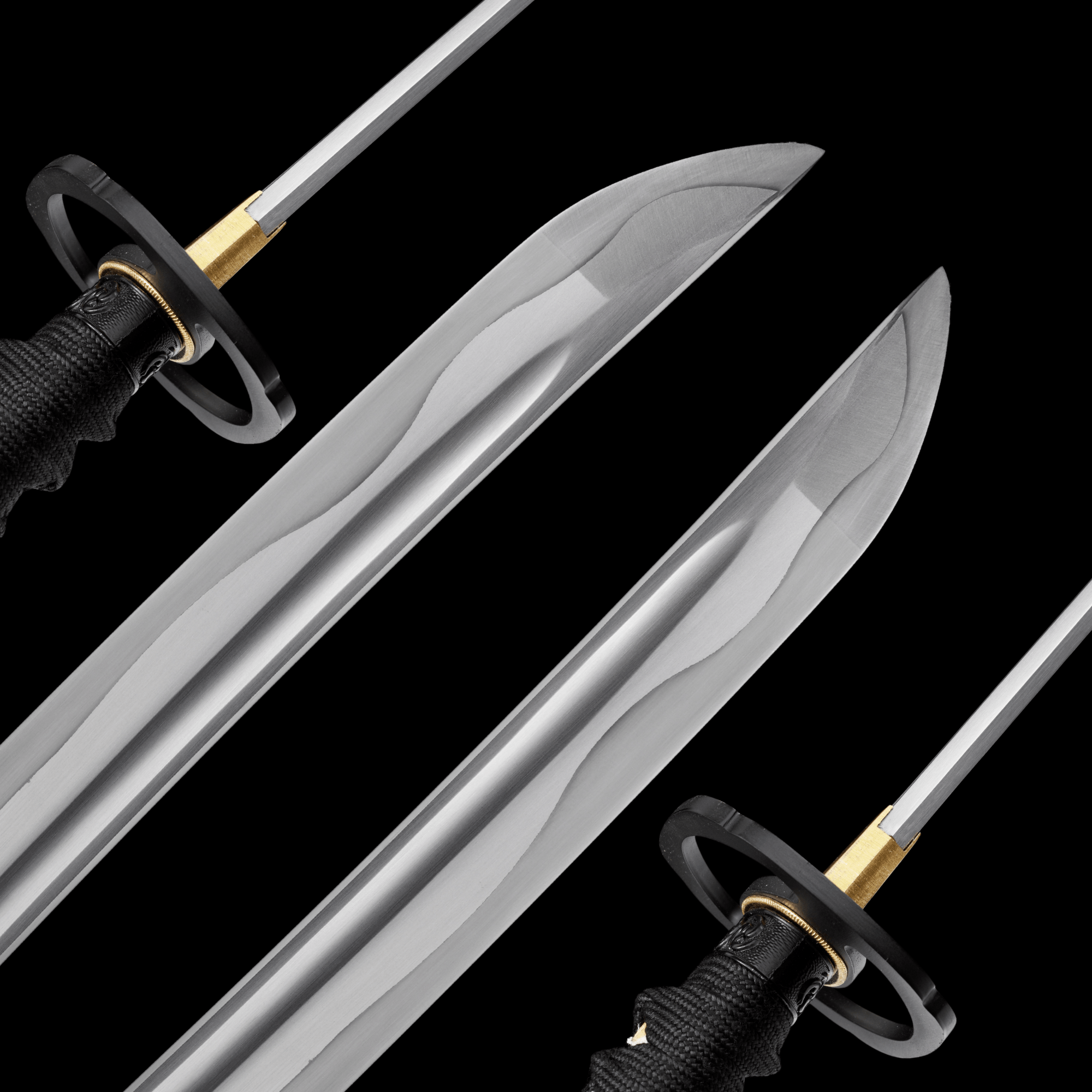 Katana Midnight Tide Blue Lacquer Saya Genuine Rayskin 暮潮 | KatanaSwordArt Katana For Sale 2025