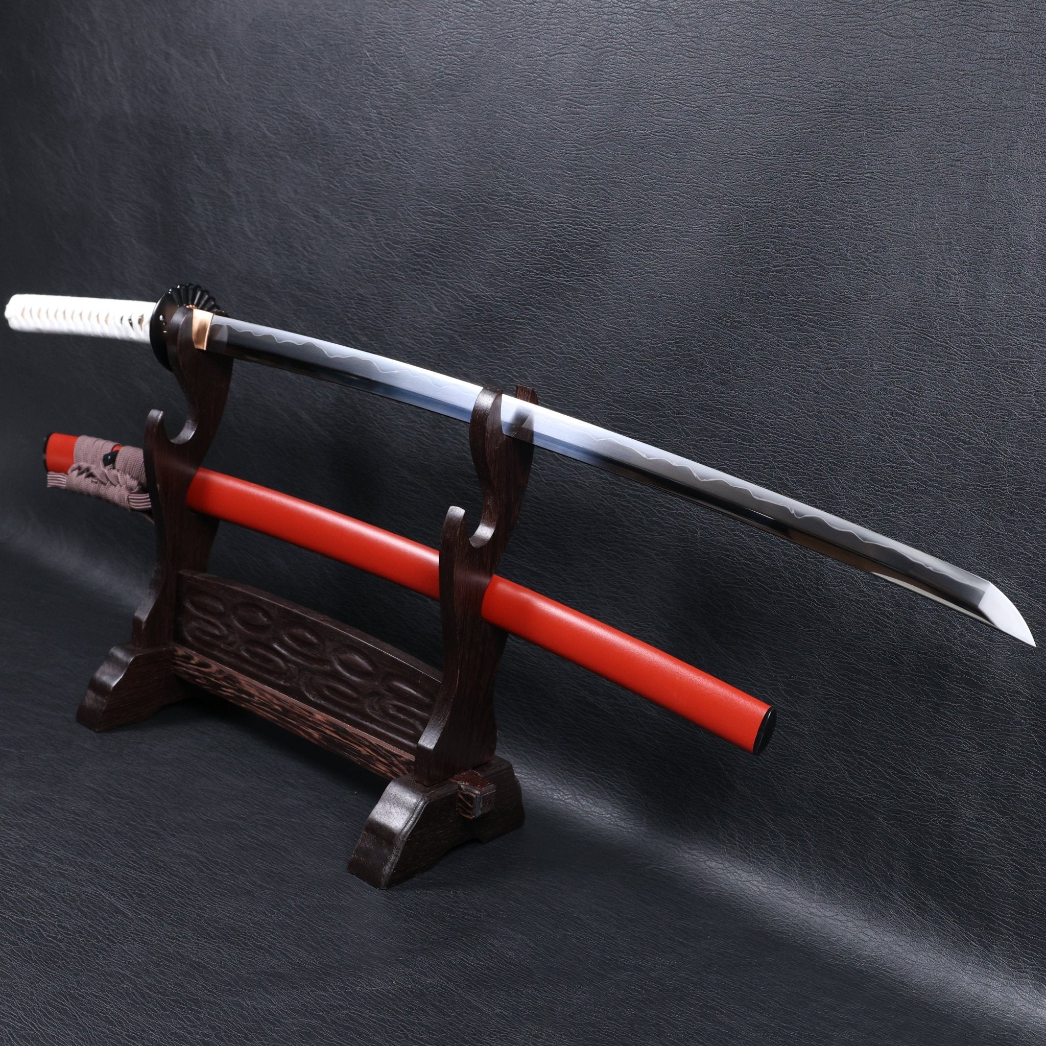 Katana Mitsuhide T10 Clay Tempered Blade with Niku Convex Geometry | KSA Huo | KSA Katana For Sale 2026