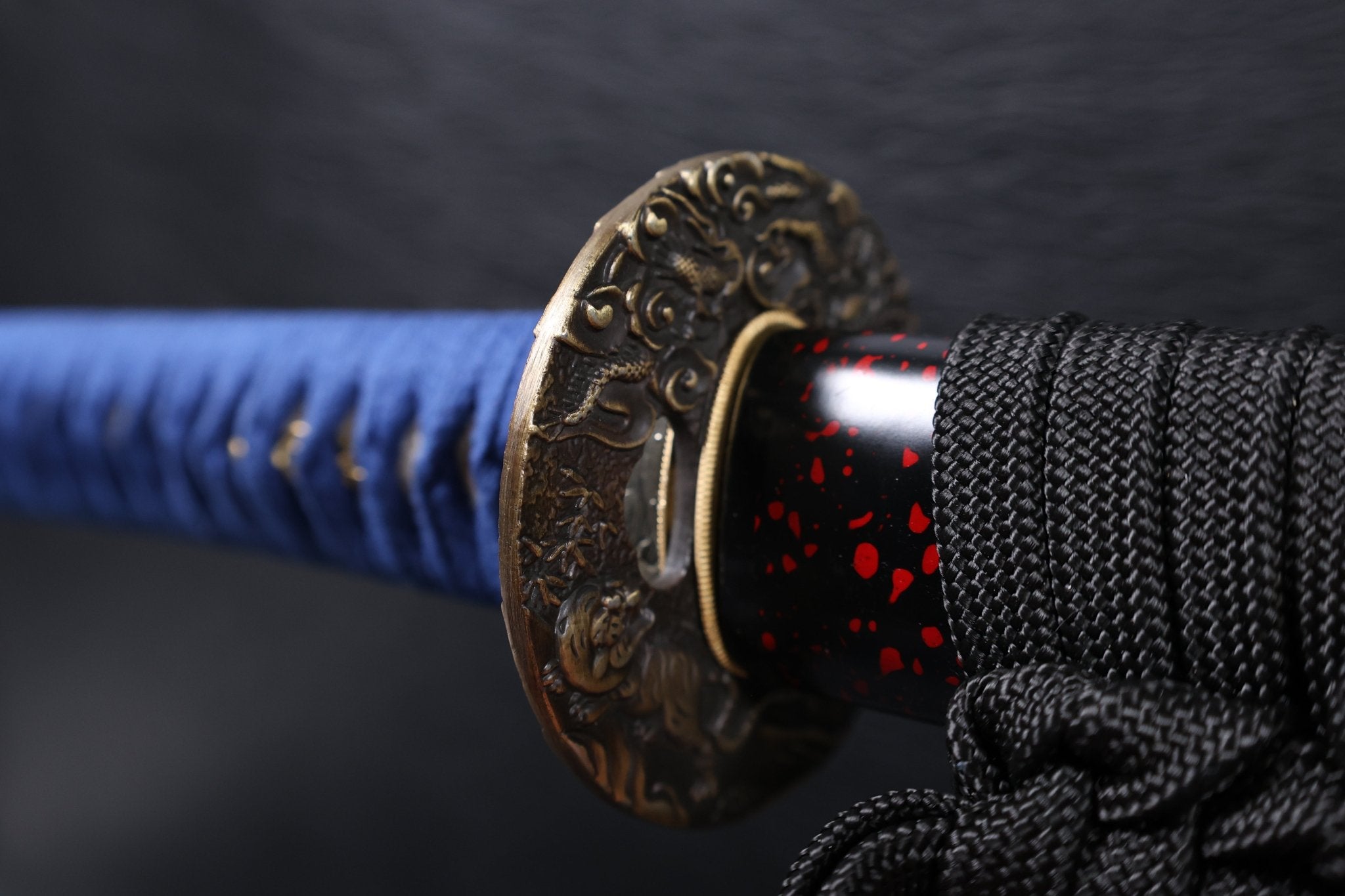 Katana Mitsunari T10 Clay Tempered Blade with Notare Wave Hamon | KSA Huo | KSA Katana For Sale 2026