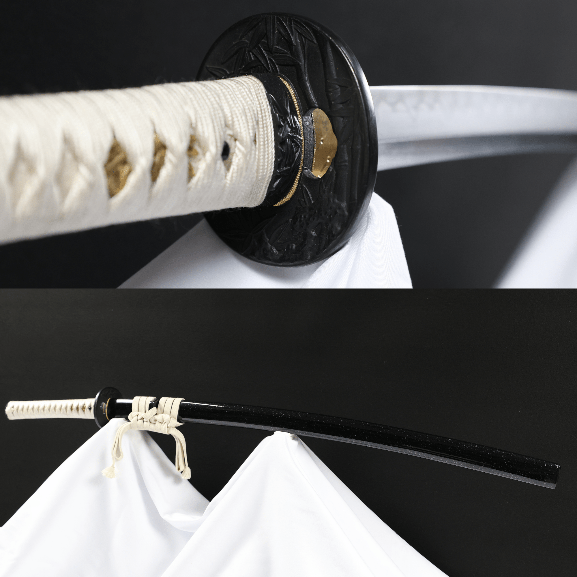 Katana Moonlit Bamboo Folded Steel Blade Takekage Koshirae 月竹 | TangGu Sword | TangGu Sword Katana For Sale 2026