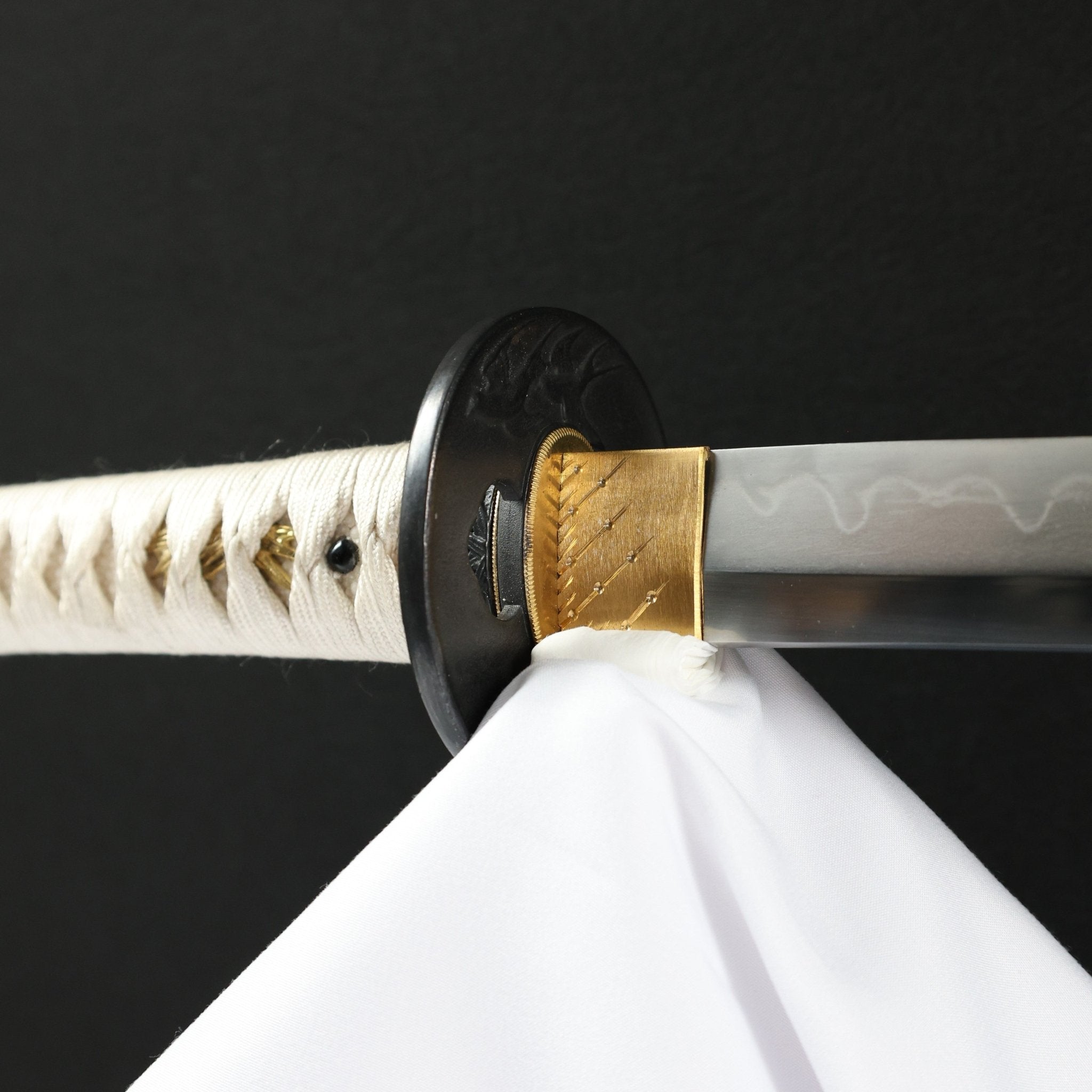 Katana Moonlit Bamboo Folded Steel Blade Takekage Koshirae 月竹 | TangGu Sword | TangGu Sword Katana For Sale 2026
