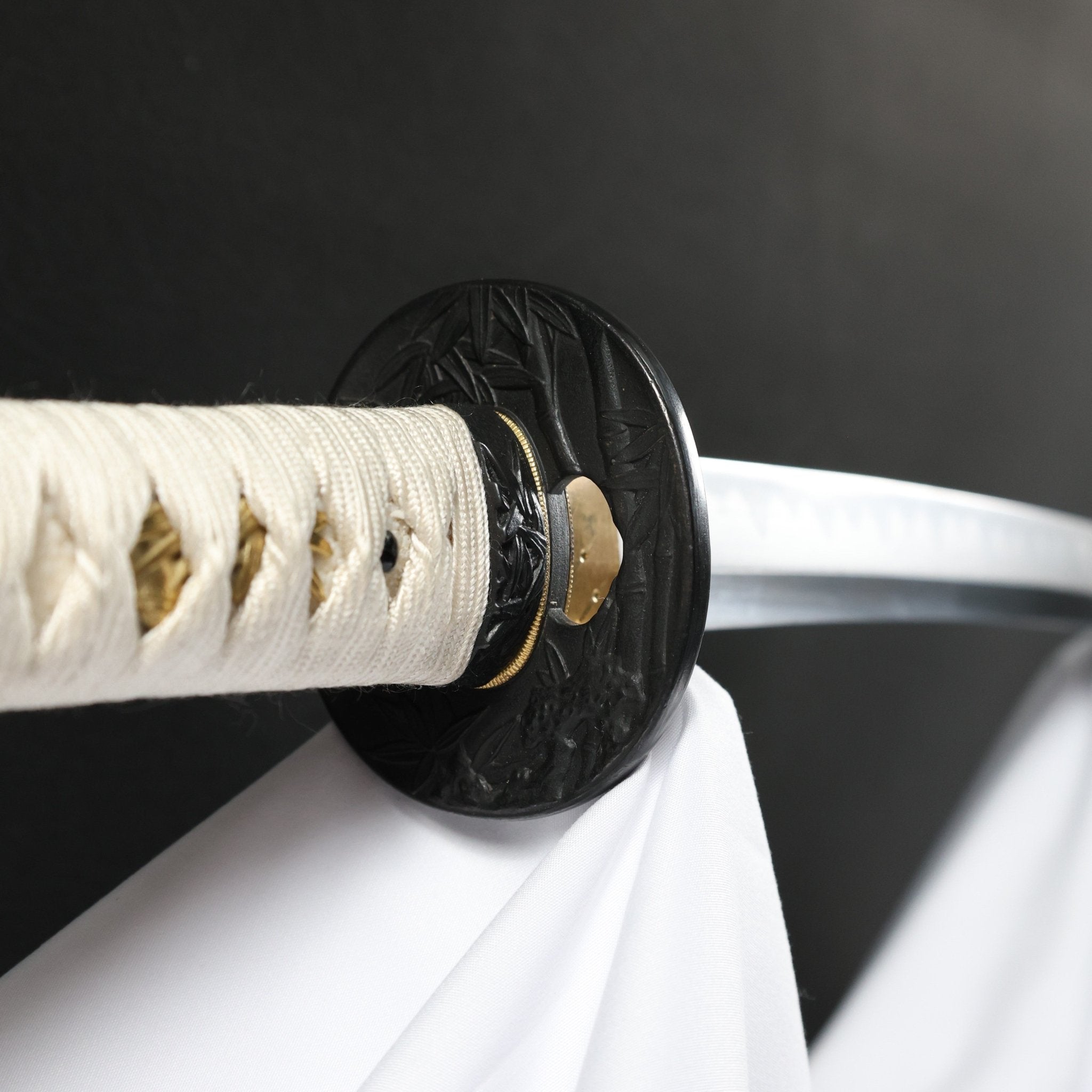Katana Moonlit Bamboo Folded Steel Blade Takekage Koshirae 月竹 | TangGu Sword | TangGu Sword Katana For Sale 2026