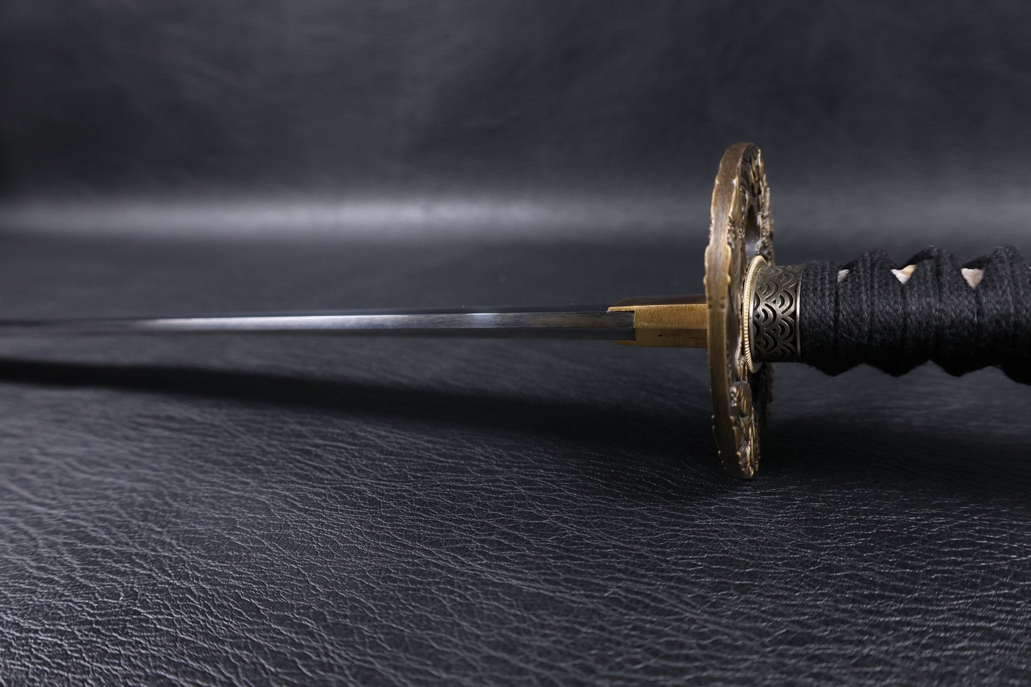 Katana Nagamasa Folded Steel Clay Tempered Blade with Sanbonsugi Hamon | KSA Jiang | KSA Katana For Sale 2026