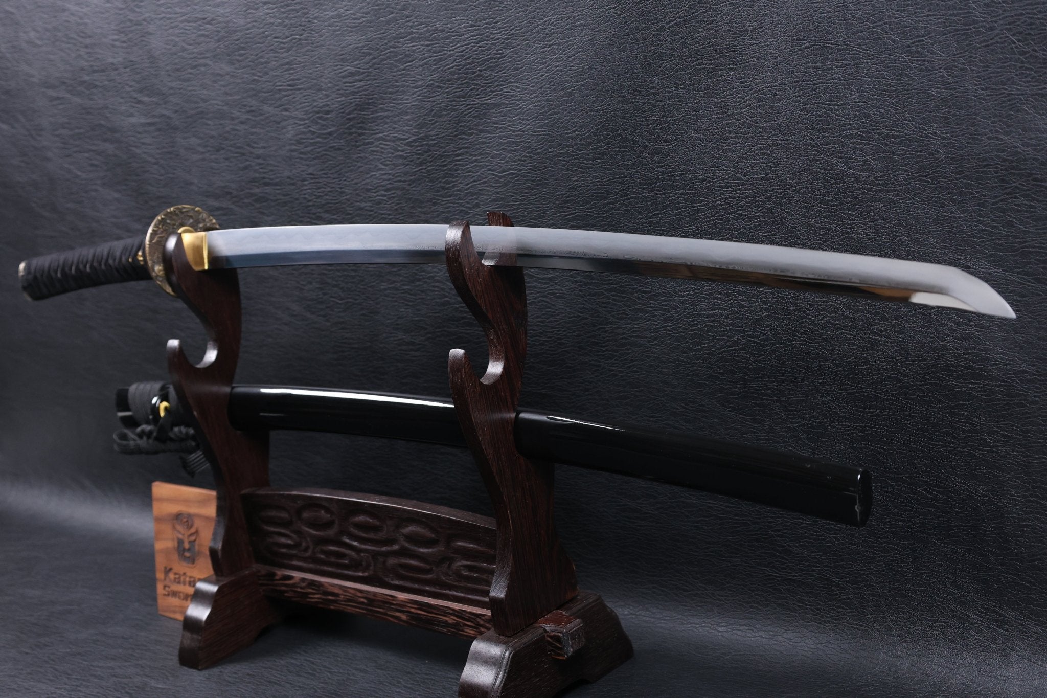 Katana Nagamasa Folded Steel Clay Tempered Blade with Sanbonsugi Hamon | KSA Jiang | KSA Katana For Sale 2026