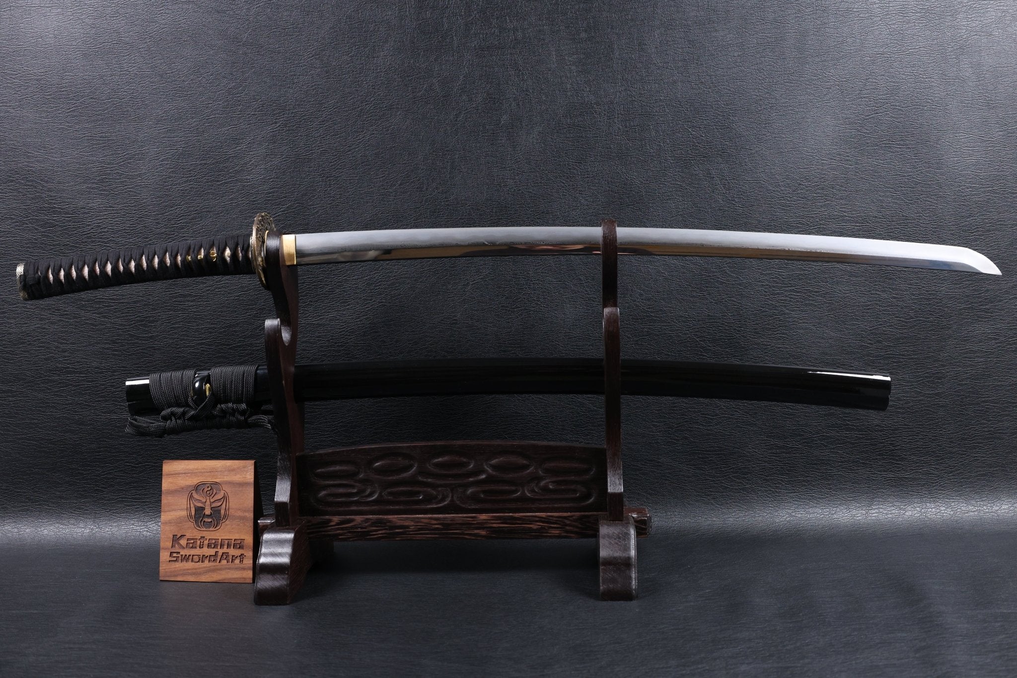 Katana Nagamasa Folded Steel Clay Tempered Blade with Sanbonsugi Hamon | KSA Jiang | KSA Katana For Sale 2026