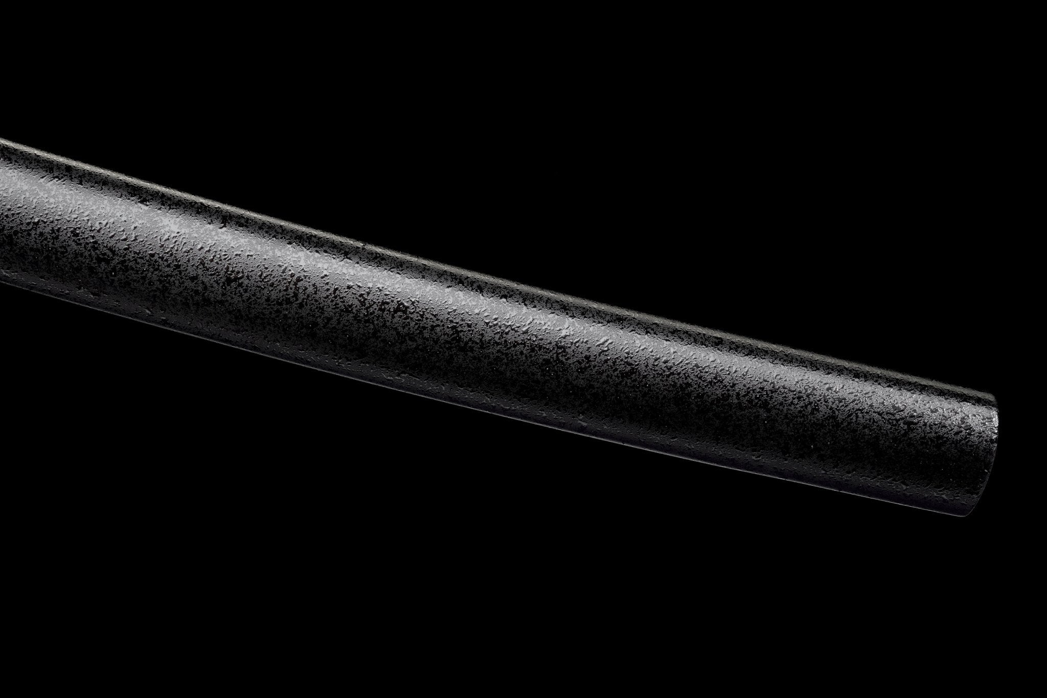 Katana Ravenfall Kogarasu Maru Black Ishime Lacquer Saya Genuine Rayskin 烏落 | KatanaSwordArt Katana For Sale 2025