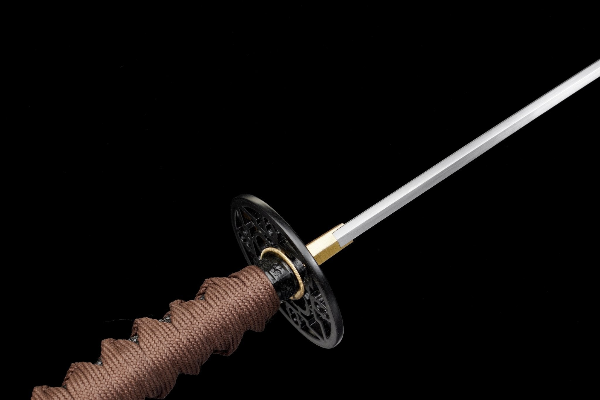 Katana Ravenfall Kogarasu Maru Black Ishime Lacquer Saya Genuine Rayskin 烏落 | KatanaSwordArt Katana For Sale 2025