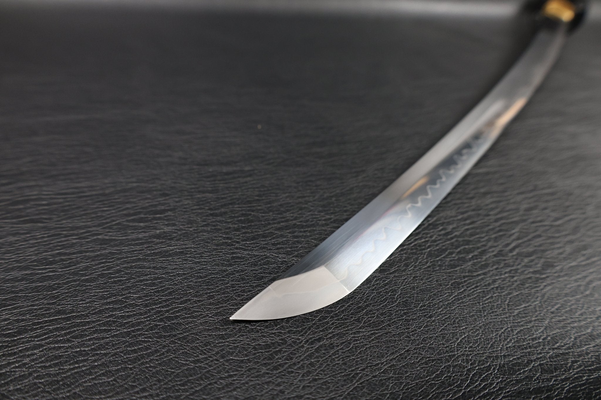 Katana Sakura Nocturne T10 Clay Tempered Blade with Sanbonsugi Hamon | KSA Huo | KSA Katana For Sale 2026