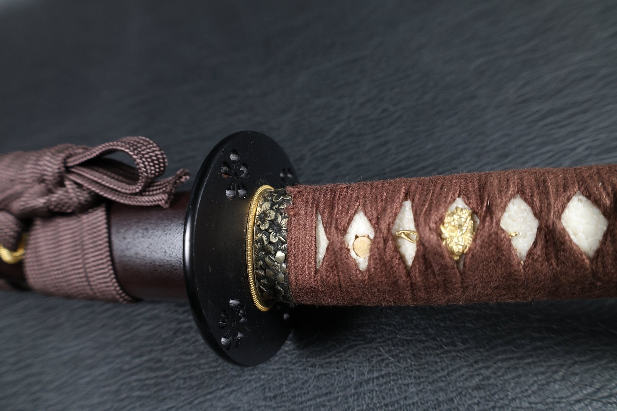 Katana Sakura Nocturne T10 Clay Tempered Blade with Sanbonsugi Hamon | KSA Huo | KSA Katana For Sale 2026