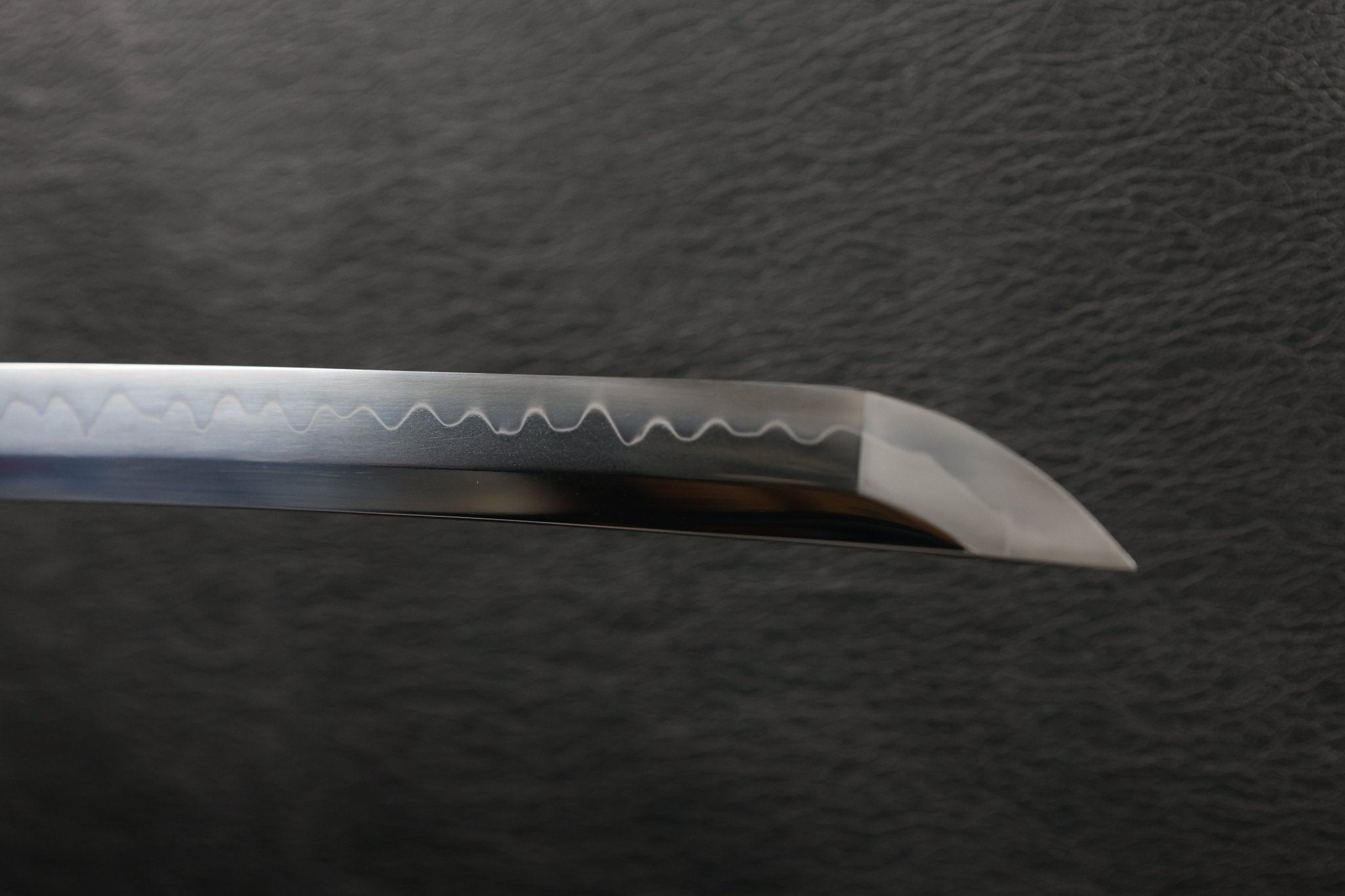 Katana Sakura Nocturne T10 Clay Tempered Blade with Sanbonsugi Hamon | KSA Huo | KSA Katana For Sale 2026