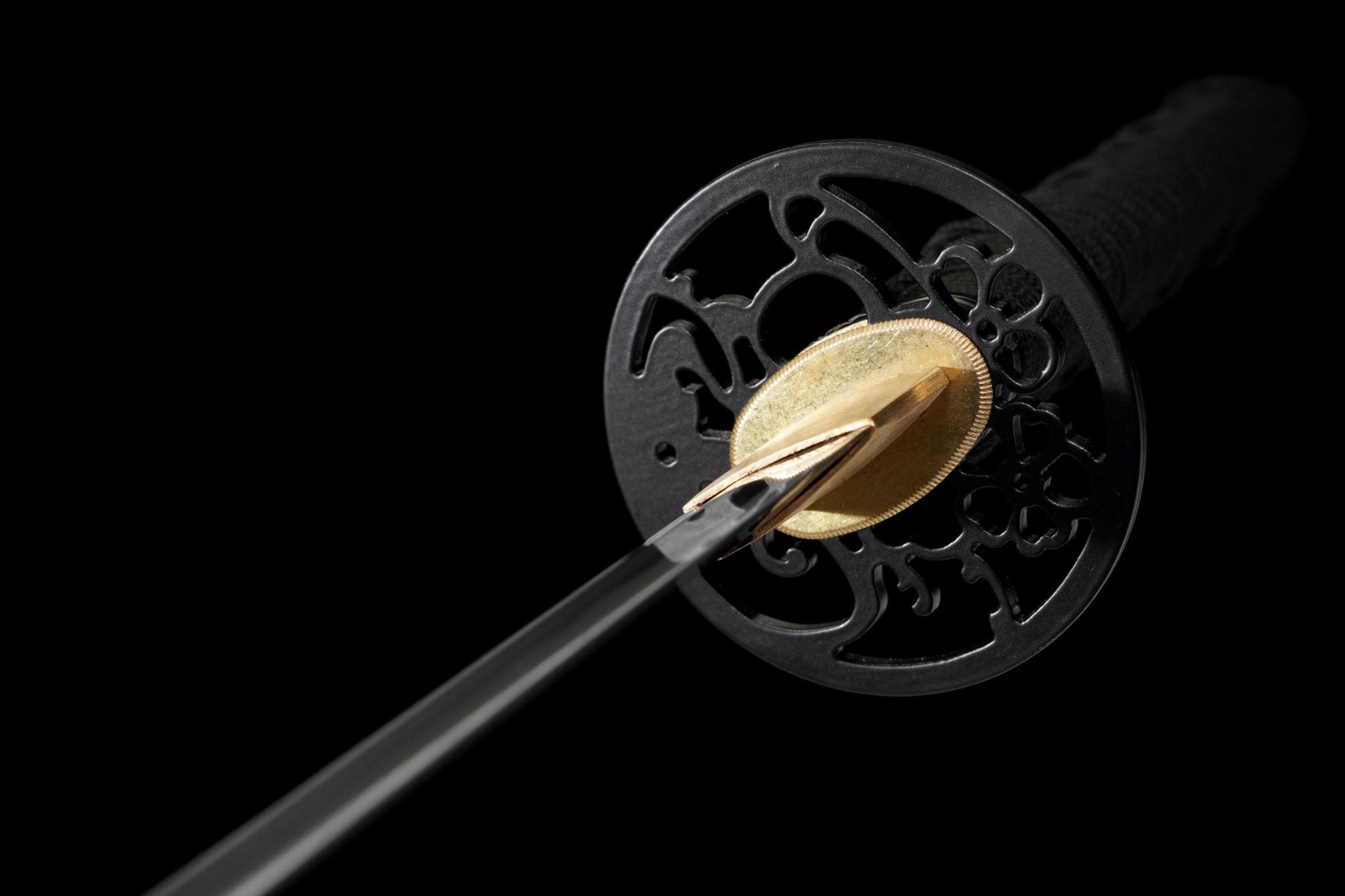 Katana Sakura Stream Black Lacquer Saya 櫻流 | KatanaSwordArt Katana For Sale 2025