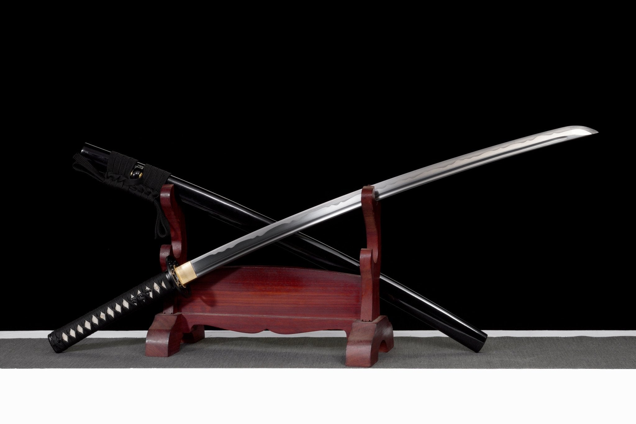Katana Sakura Stream Black Lacquer Saya 櫻流 | KatanaSwordArt Katana For Sale 2025